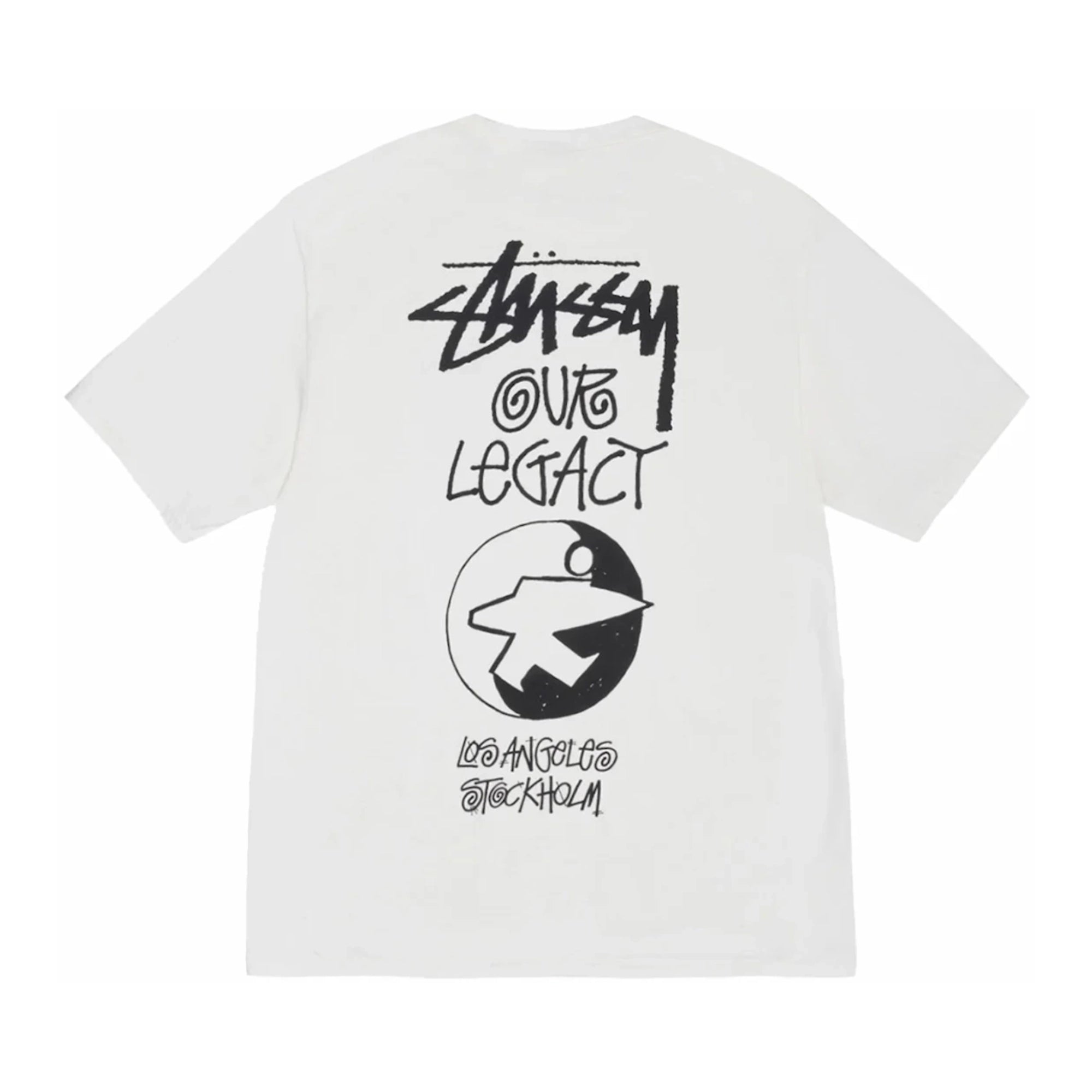 Stussy x Our Legacy Ol Surfman Pigment Dyed Tee Natural