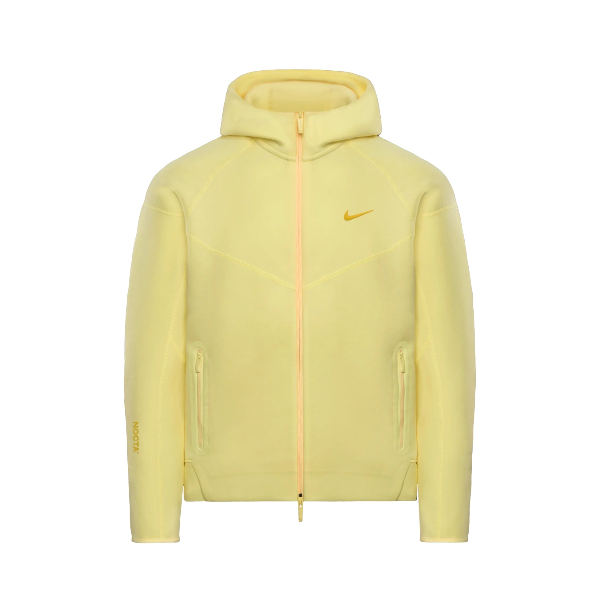 Nike NOCTA Tech Fleece Full-Zip Hoodie Citron Tint/Vivid Sulfur