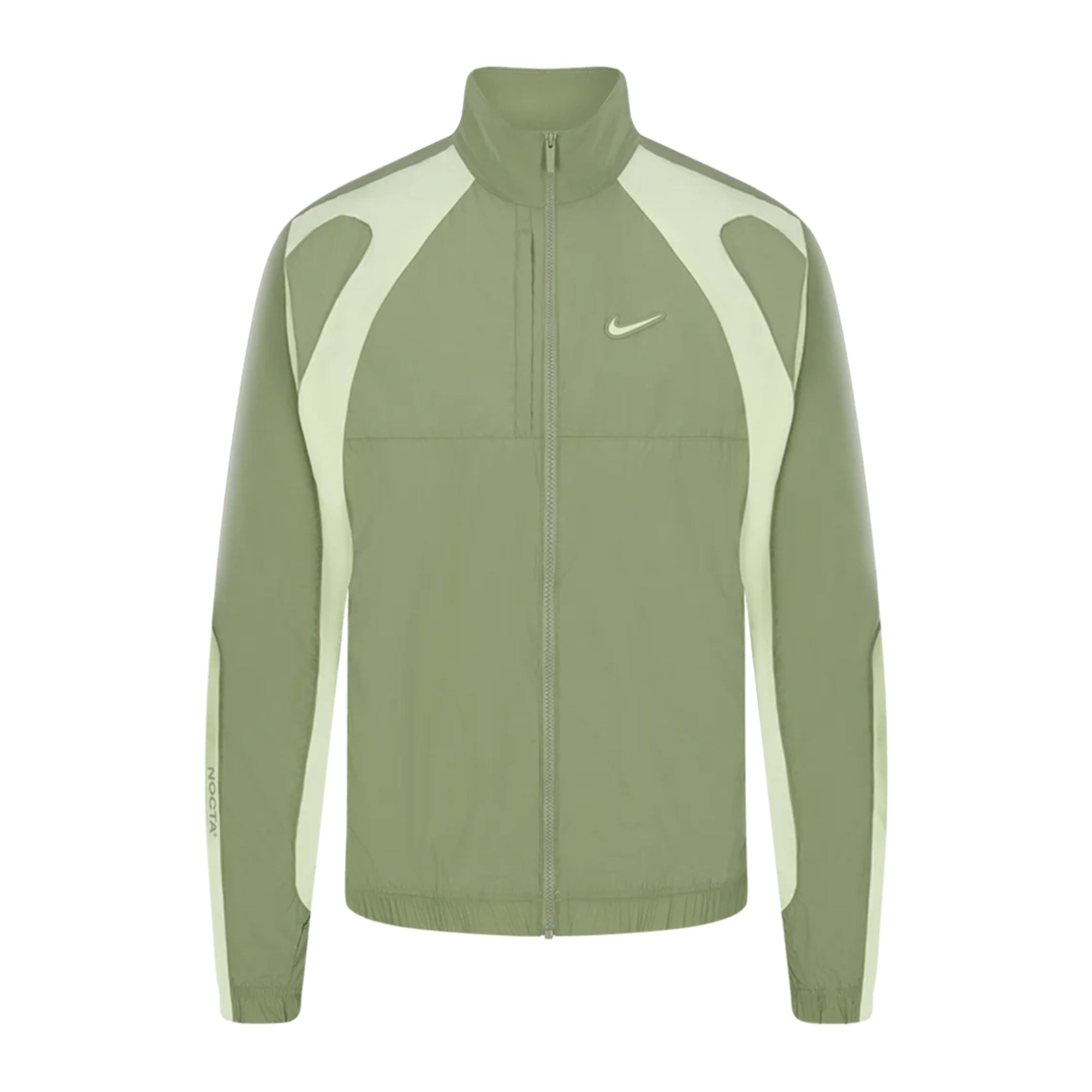 Nike x NOCTA Northstar Nylon Track Jacket Oil Green/Light Liquid Lime