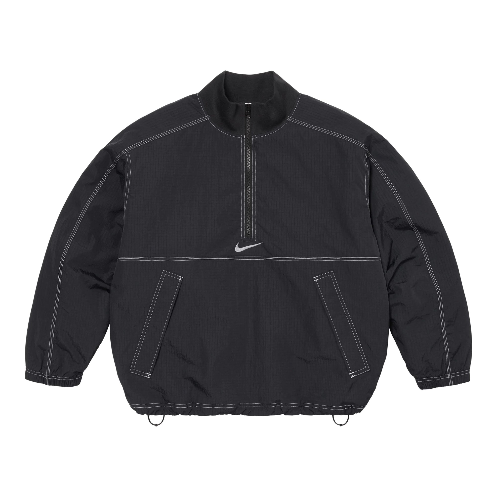 た*。様 Supreme x Nike Ripstop Pullover Supreme x Nike Ripstop Pullover Black