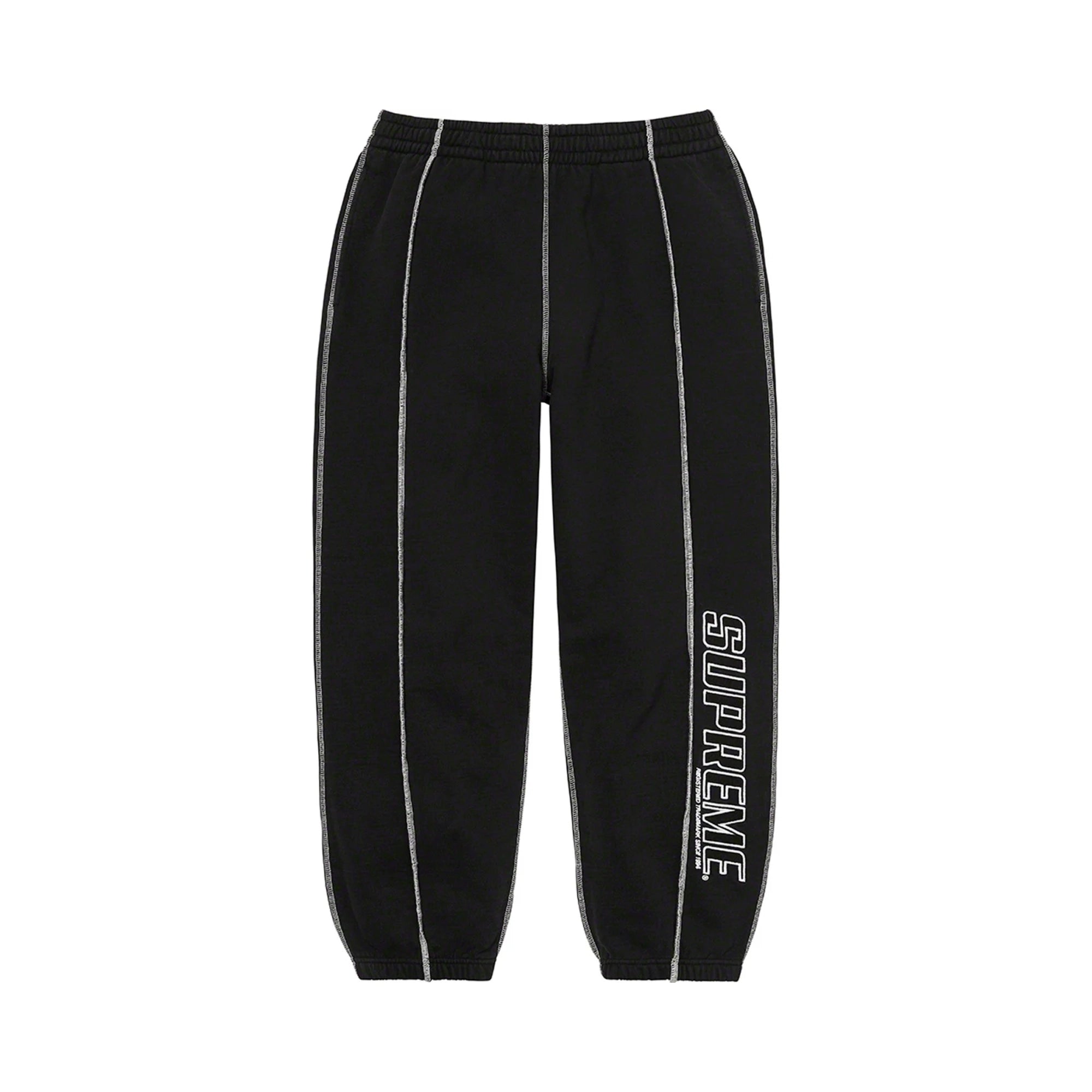 Supreme Coverstitch Sweatpant Black