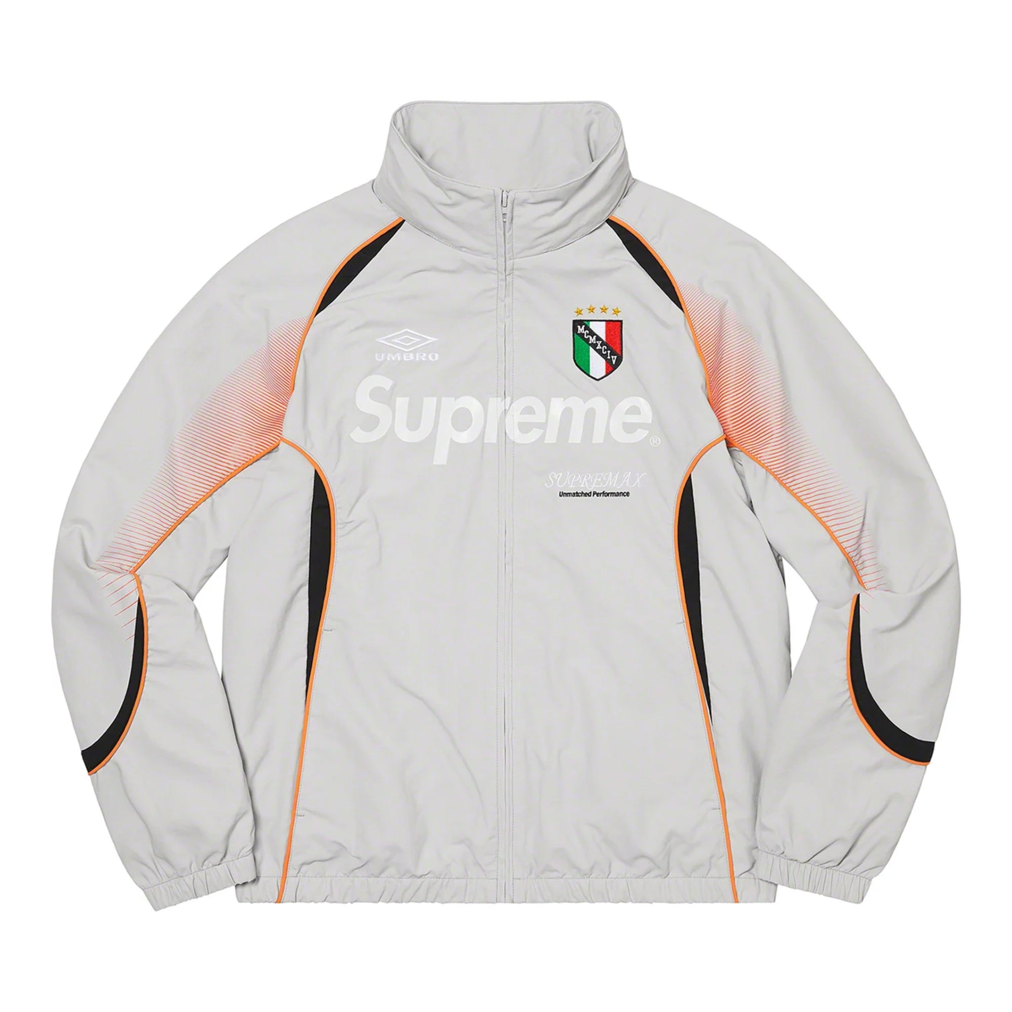 Supreme Umbro Track Jacket Gray Supreme Umbro Track Jacket Gray