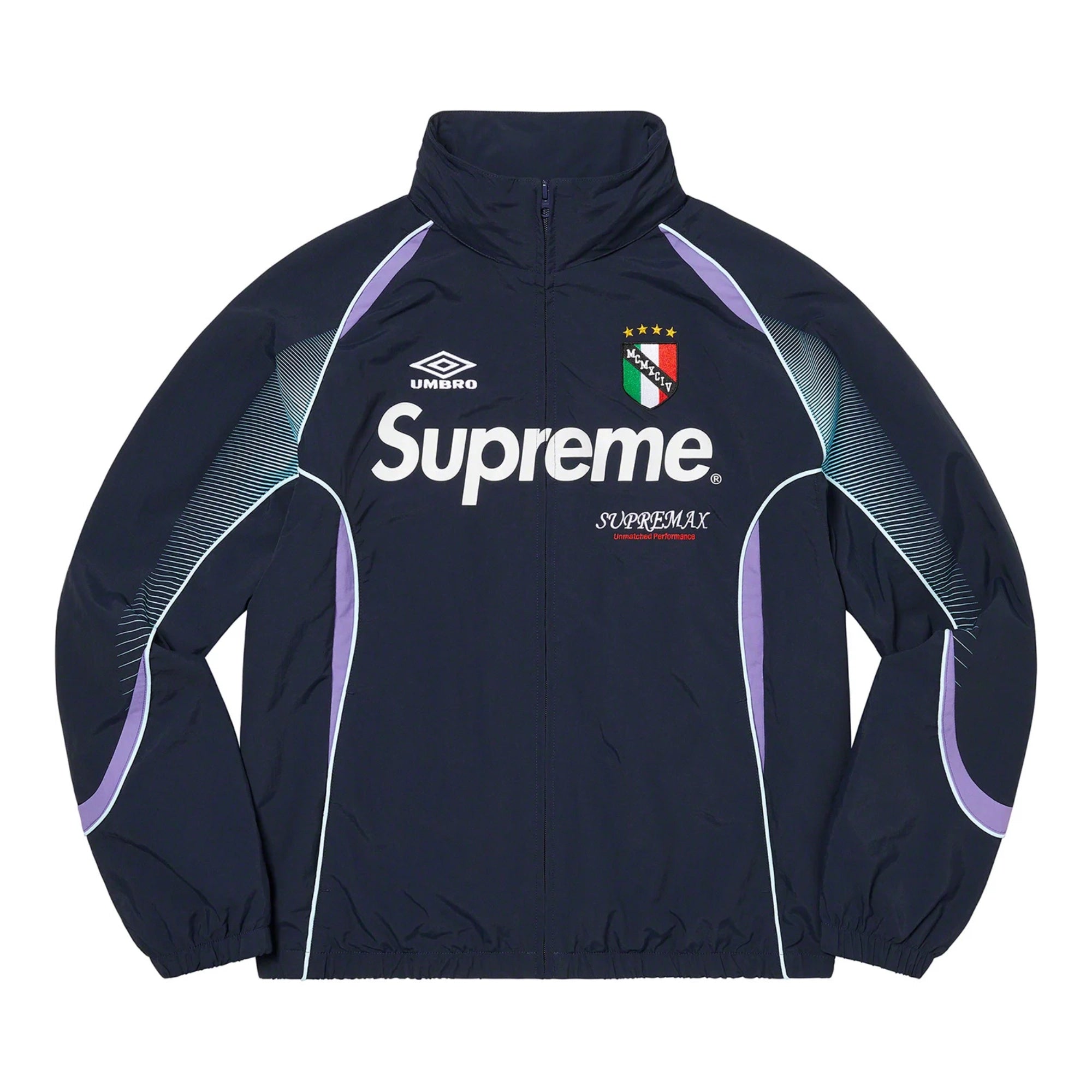 ジャケット・アウター Supreme Umbro Gradient Track Jacket navy Supreme Umbro Gradient Track Jacket (FW25) - $188