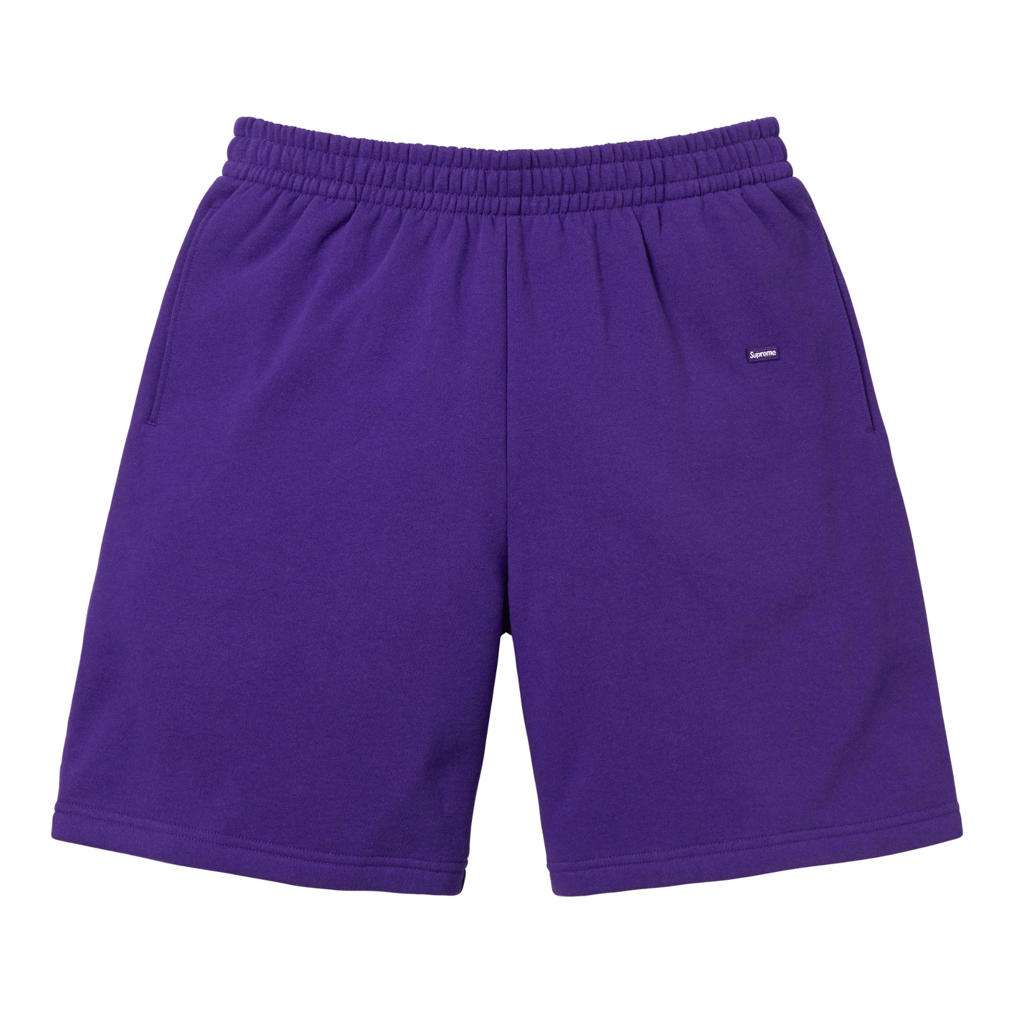 Supreme Small Box Sweatshort Purple