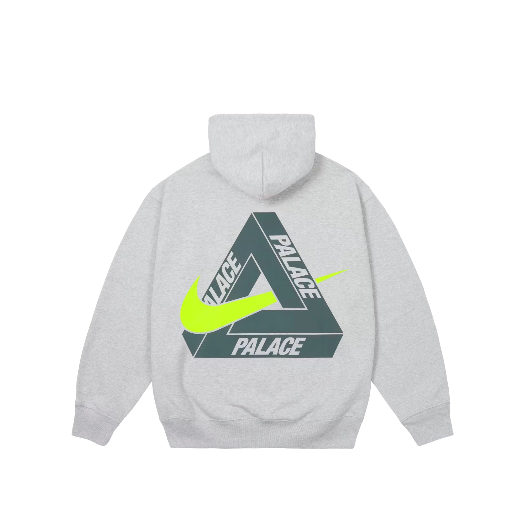 Palace x Nike Tri Swoosh Hood Grey Marl