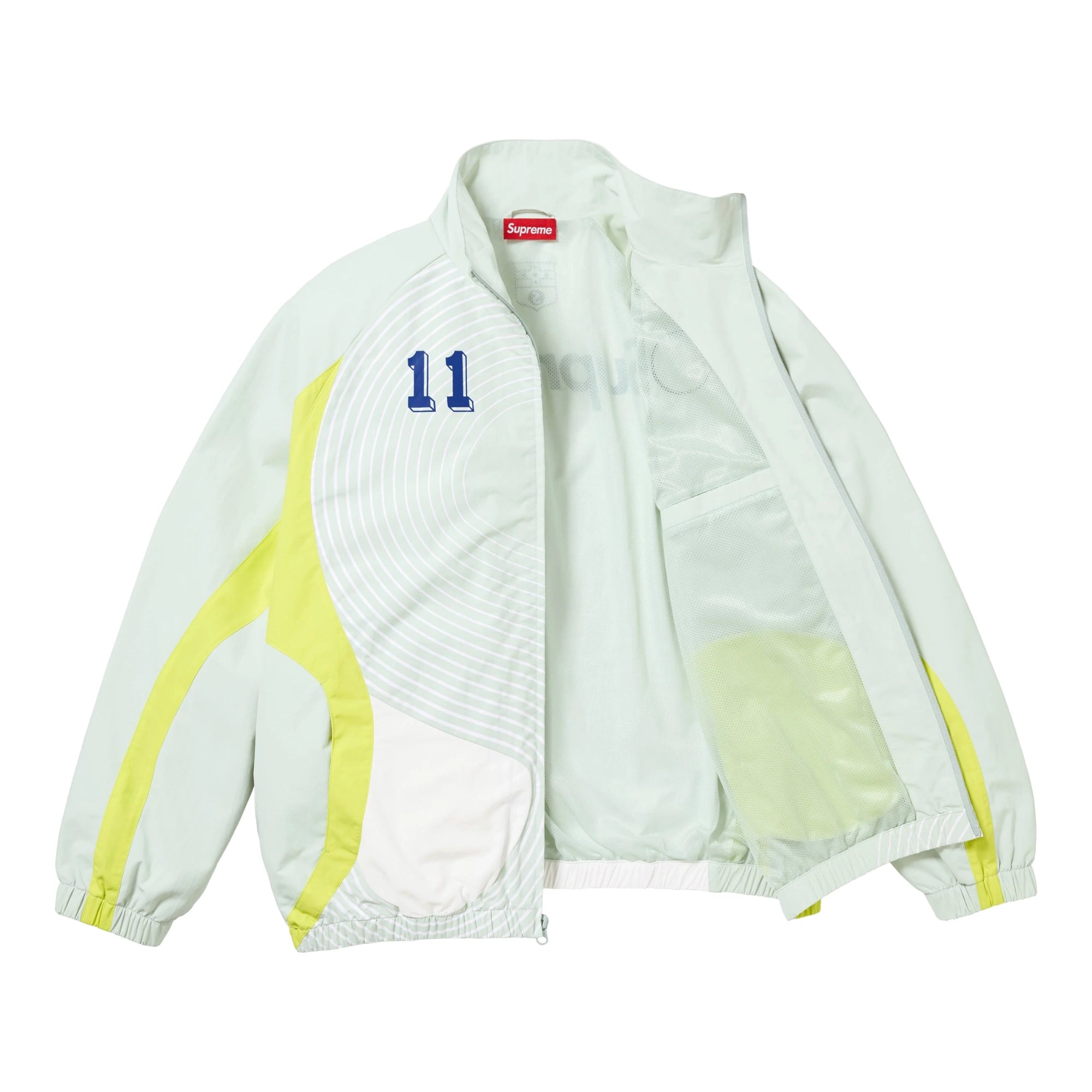 Supreme S Logo Track Jacket (FW24) Light Mint