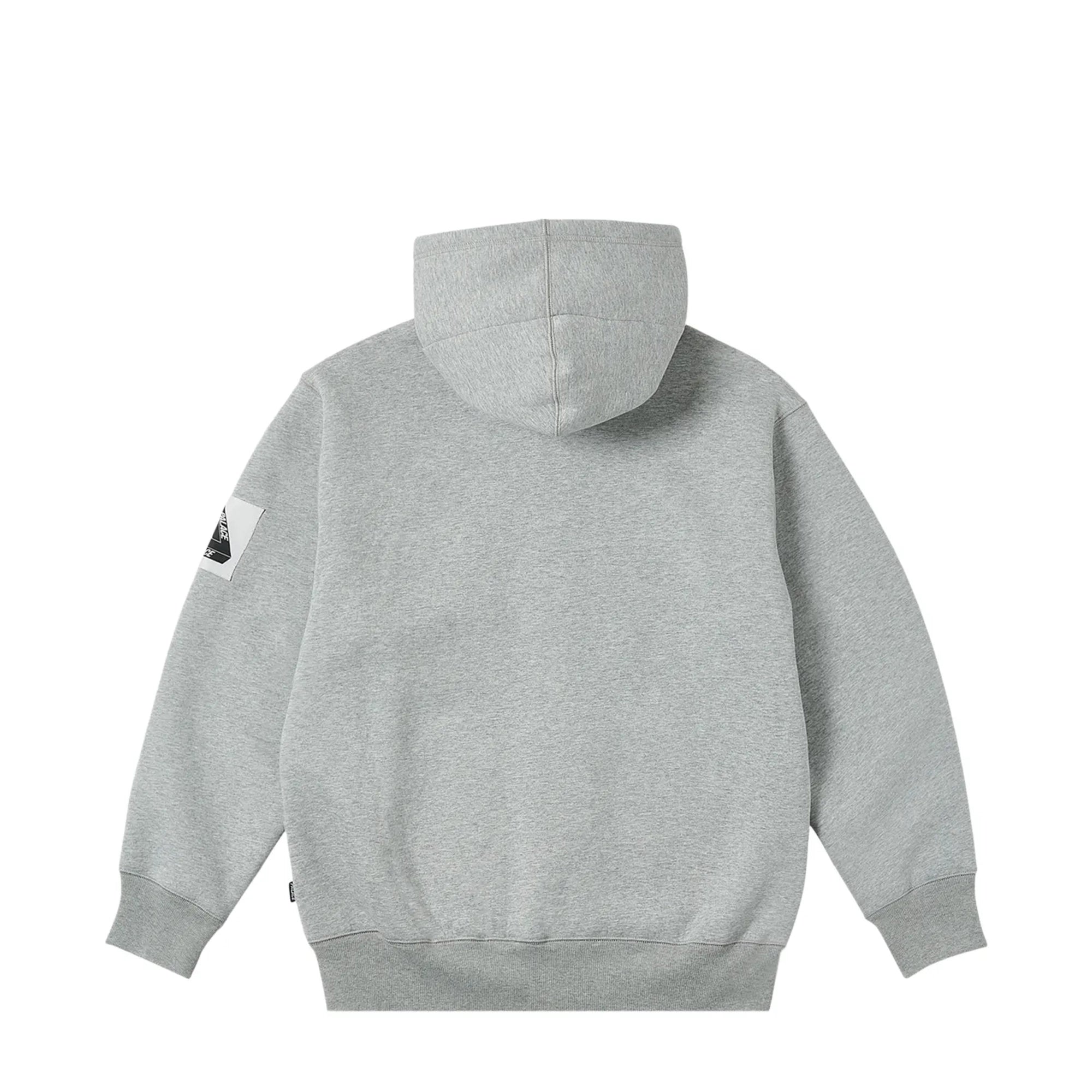 Palace Facemask Shearling Thermal Hood Gray