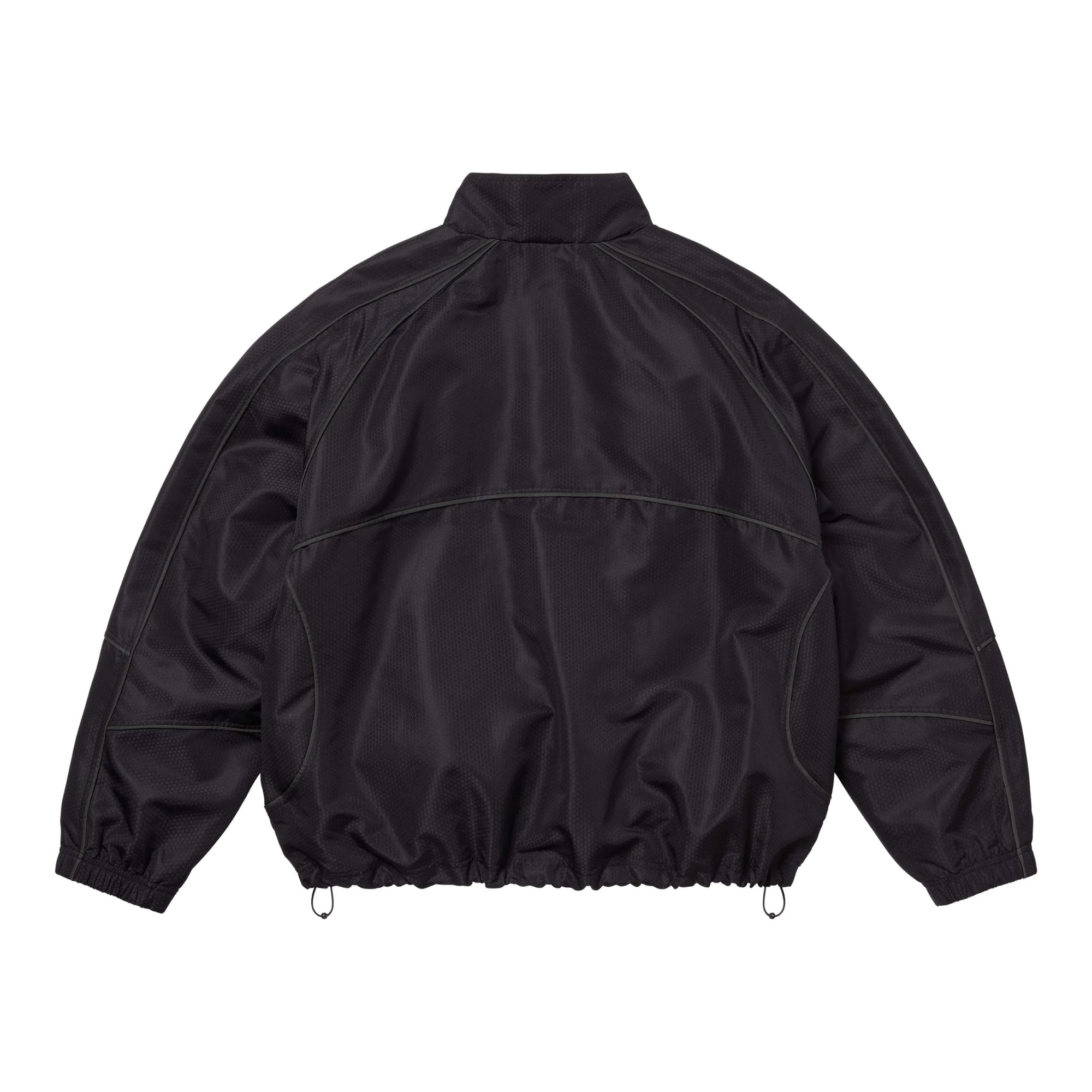Supreme Reflective Piping Pullover Black