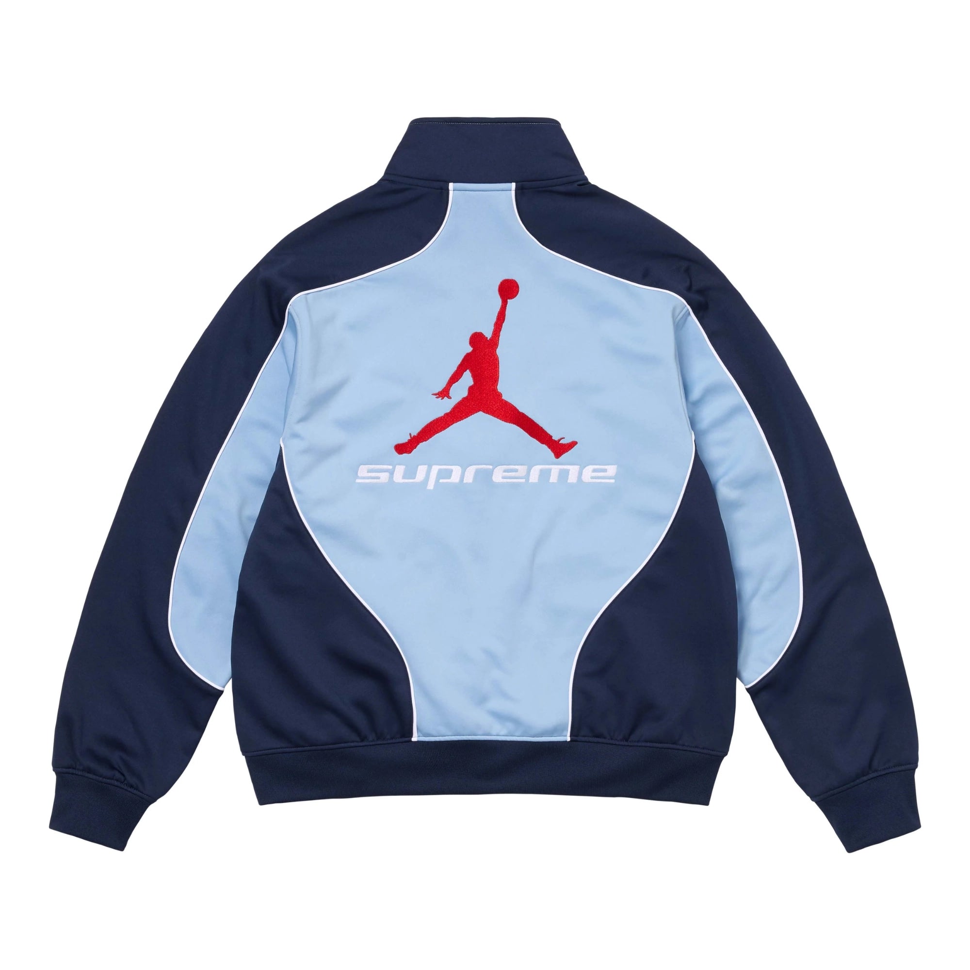 Supreme Jordan Tricot Track Jacket Light Blue