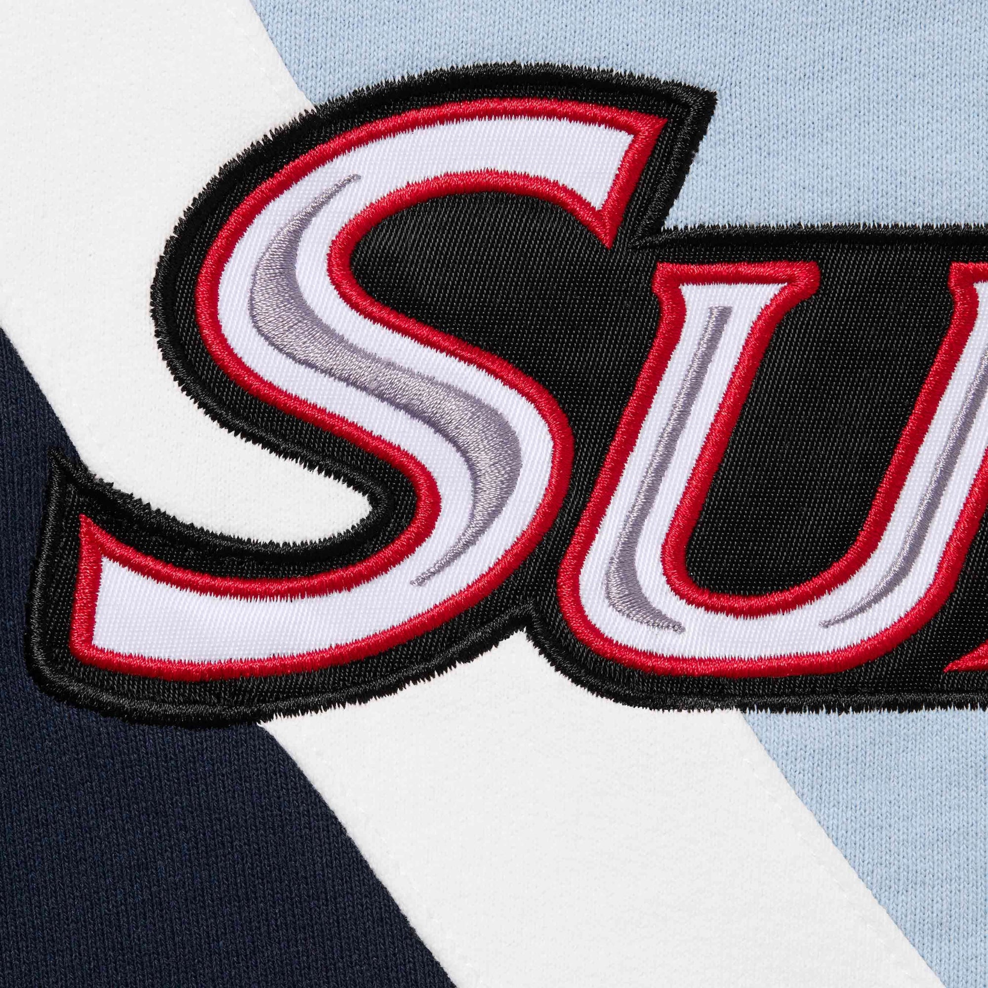 Supreme Equipped Half Zip Sweatshirt Light Blue