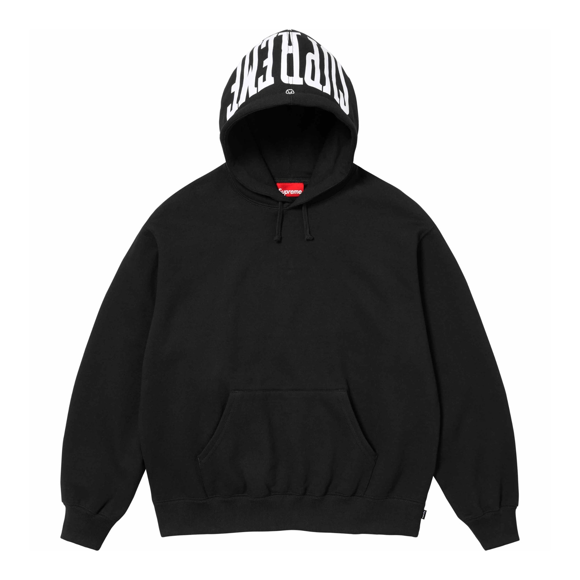 Supreme Warm Up Hooded Sweatshirt Black