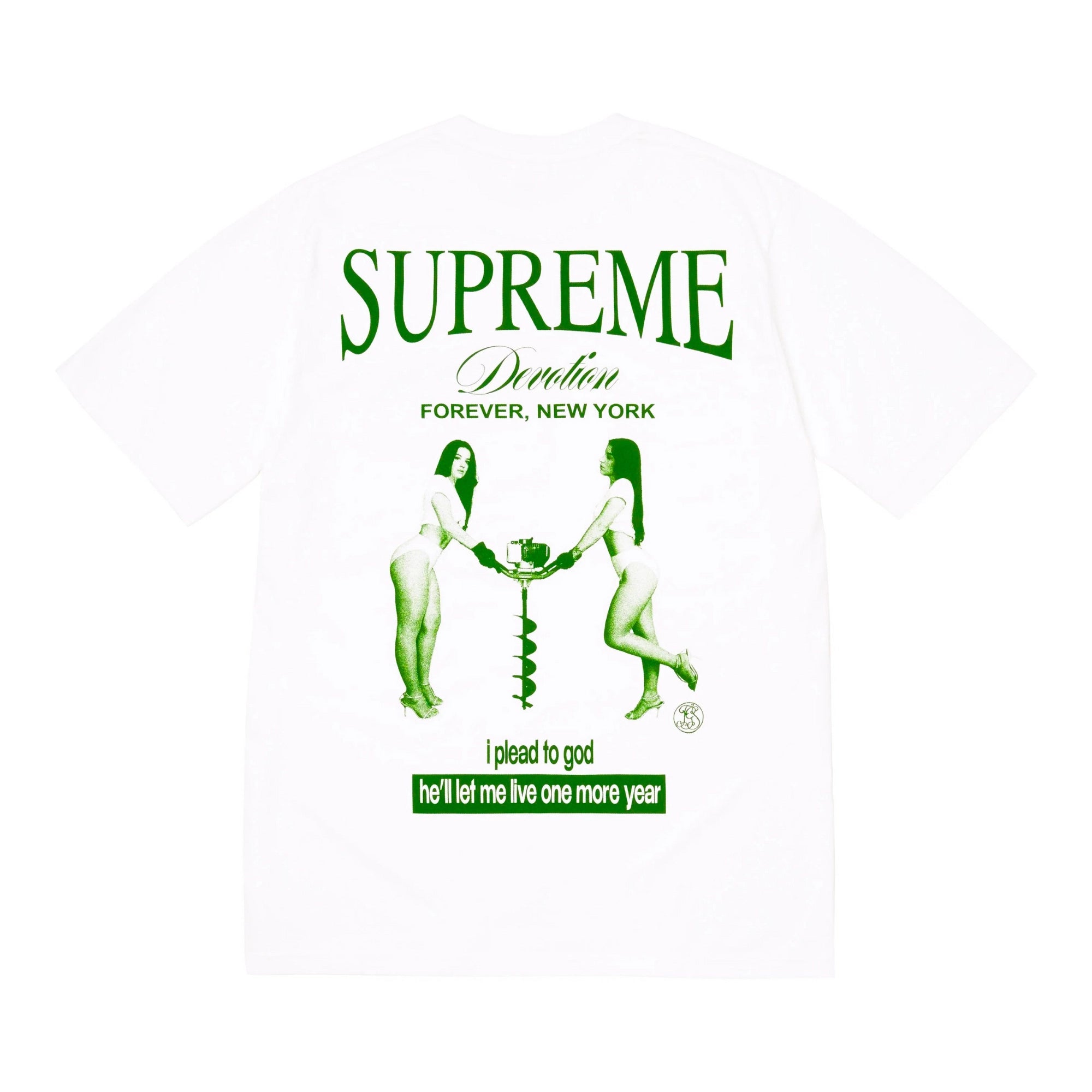Supreme Devotion Tee White