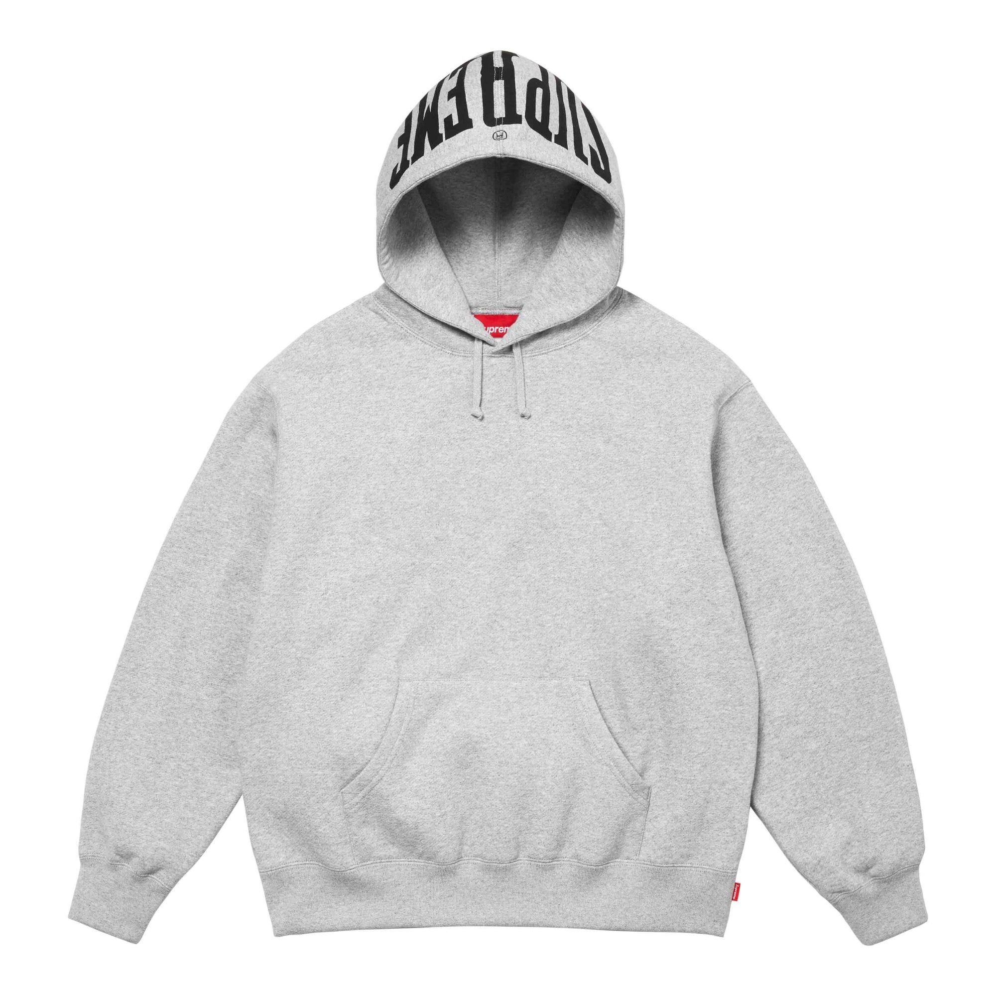 Supreme Warm Up Hooded Sweatshirt Heather Grey Supreme Warm Up Hooded Sweatshirt Heather Grey