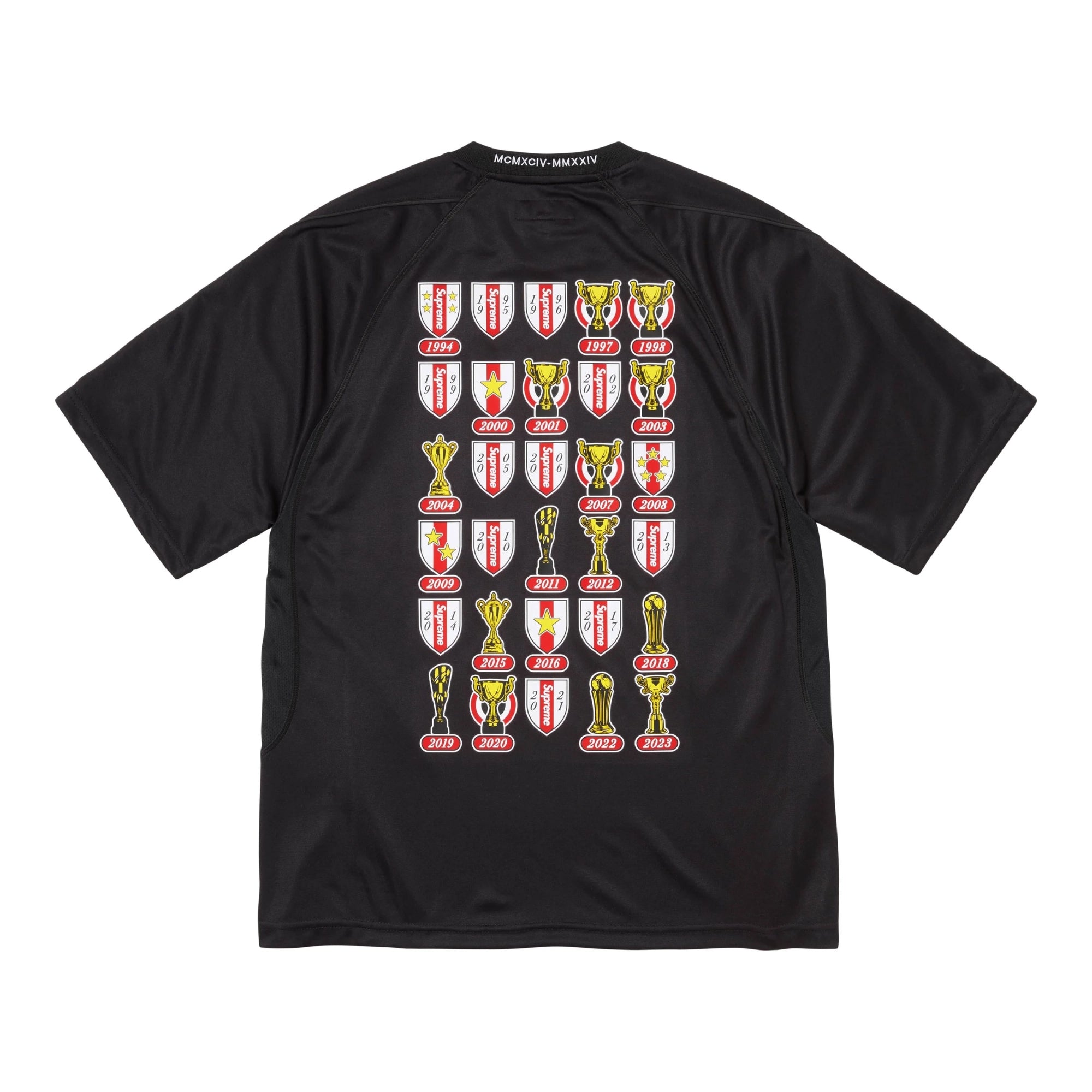 Supreme Jacquard Soccer Jersey Black (M) - En stock