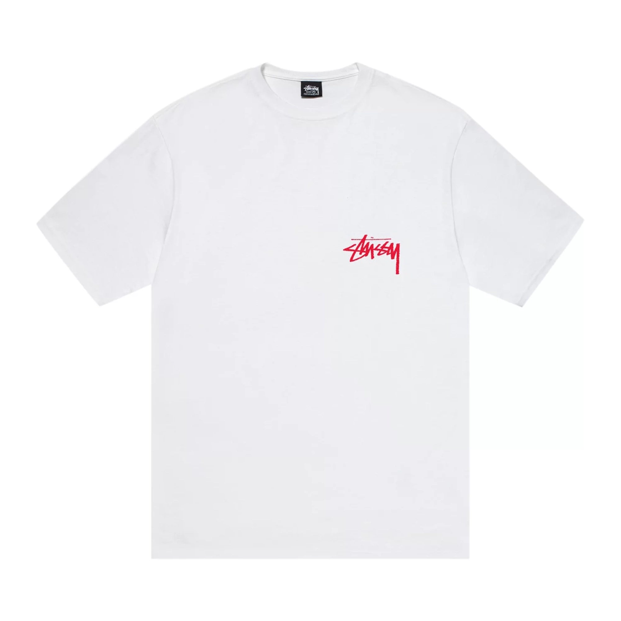 Stussy Beat Crazy Tee White