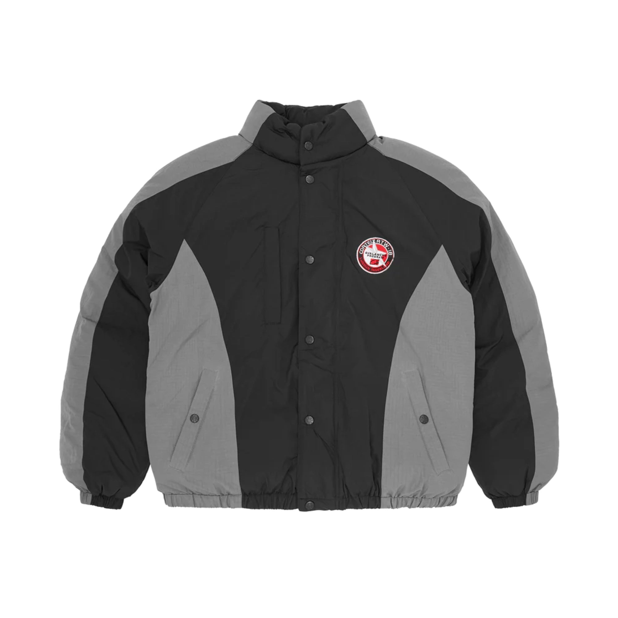 Corteiz Rtw Avalanche Bolo Down Jacket Black