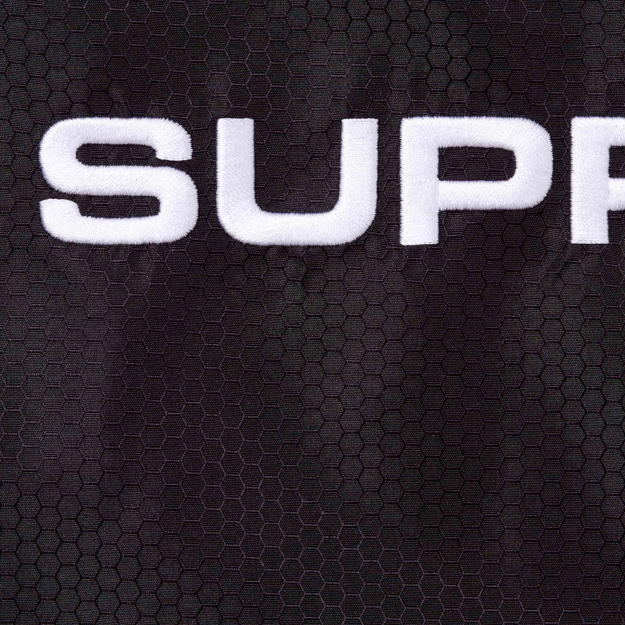 Supreme Reflective Piping Pullover Black