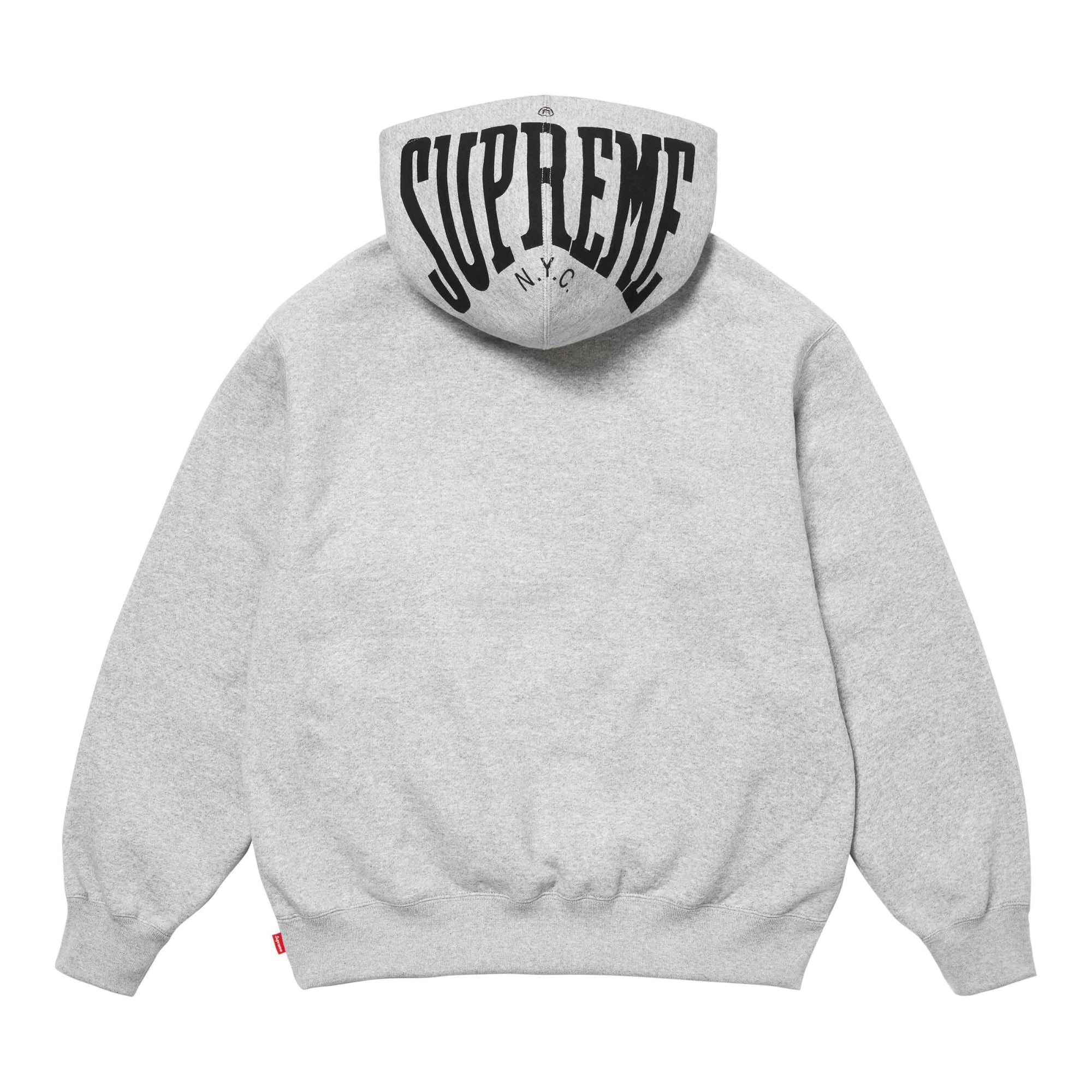 Supreme Warm Up Hooded Sweatshirt Heather Gray