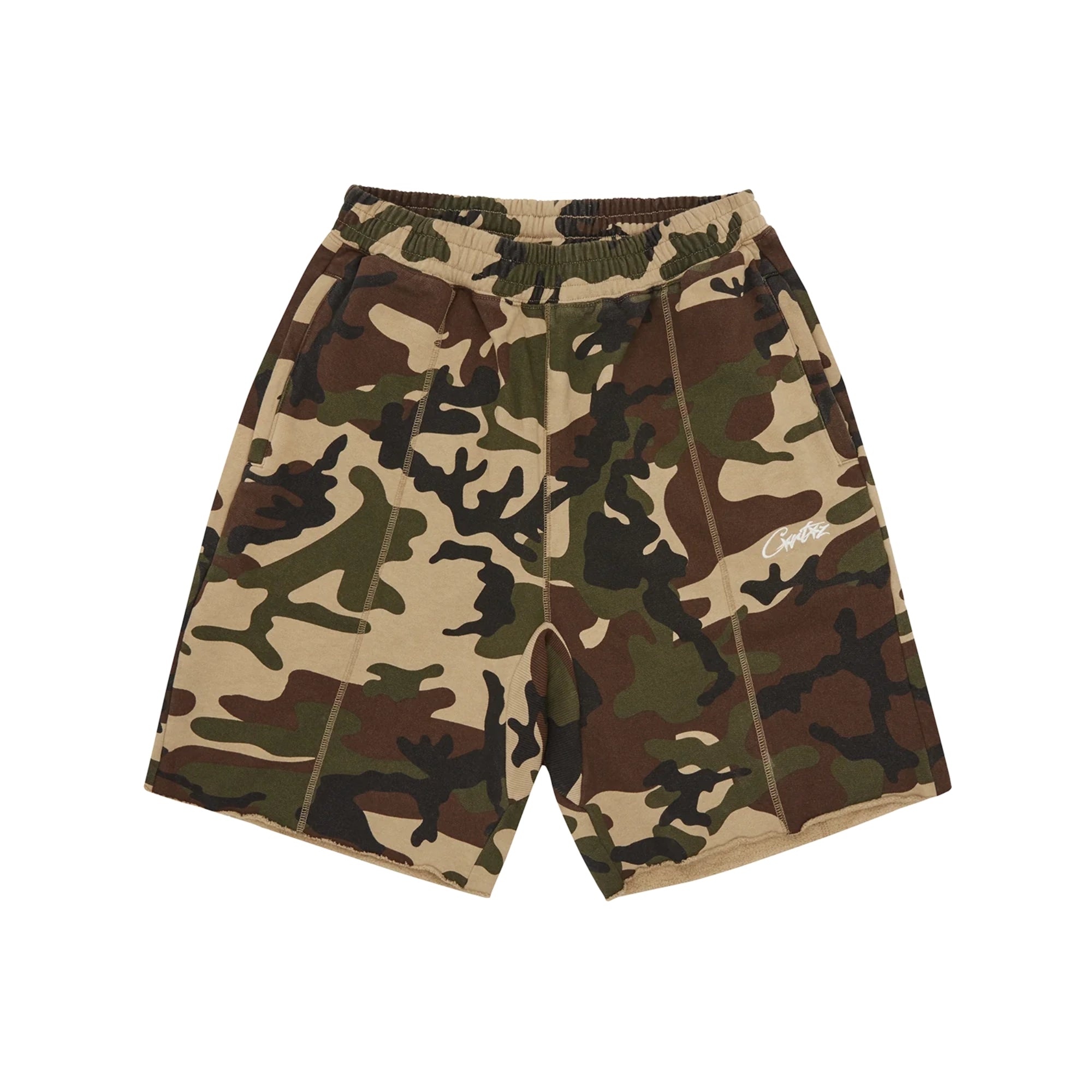 パンツ CORTEIZ HMP RAW HEM SHORTS Corteiz HMP Raw Hem Shorts Camo