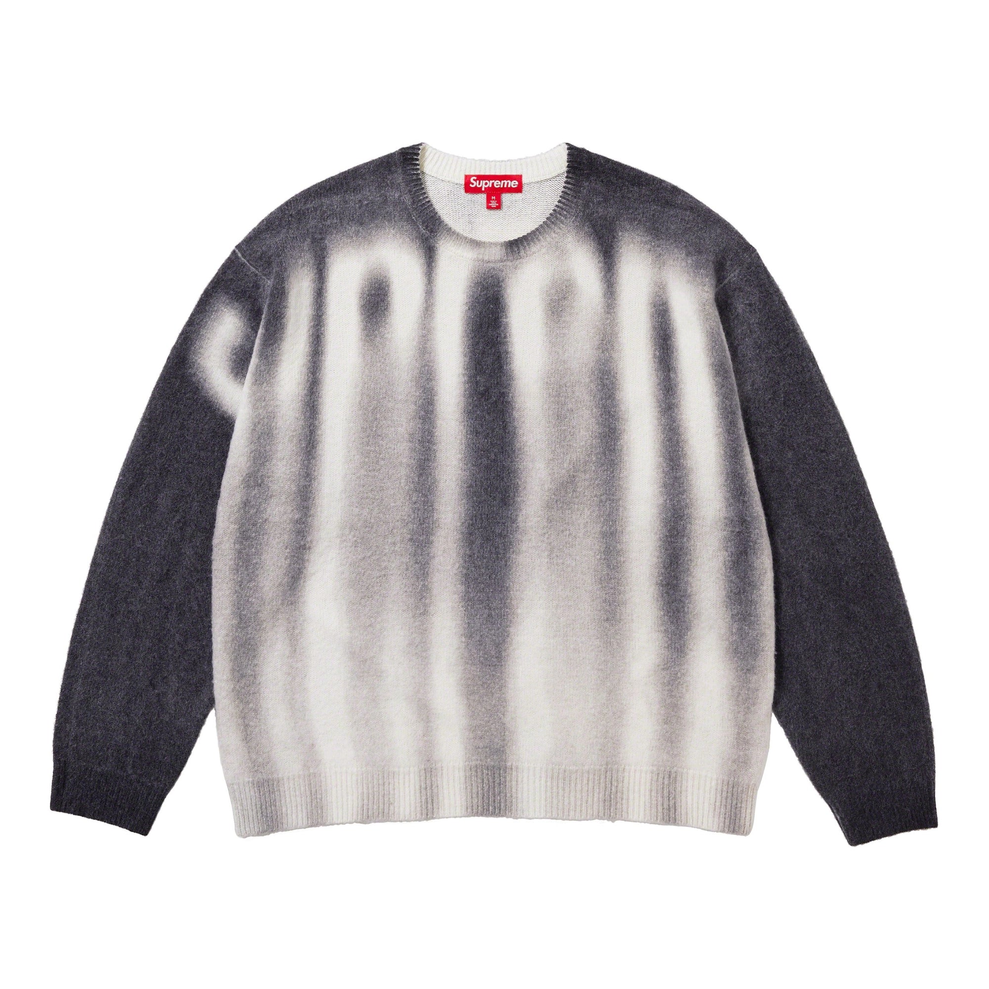Supreme Blurred Logo Sweater Black