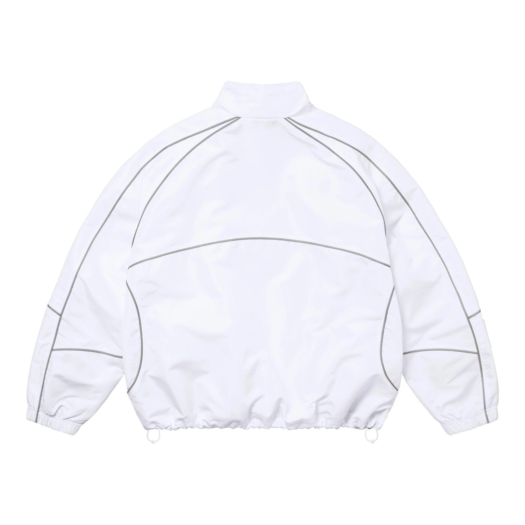 Supreme Reflective Piping Pullover White