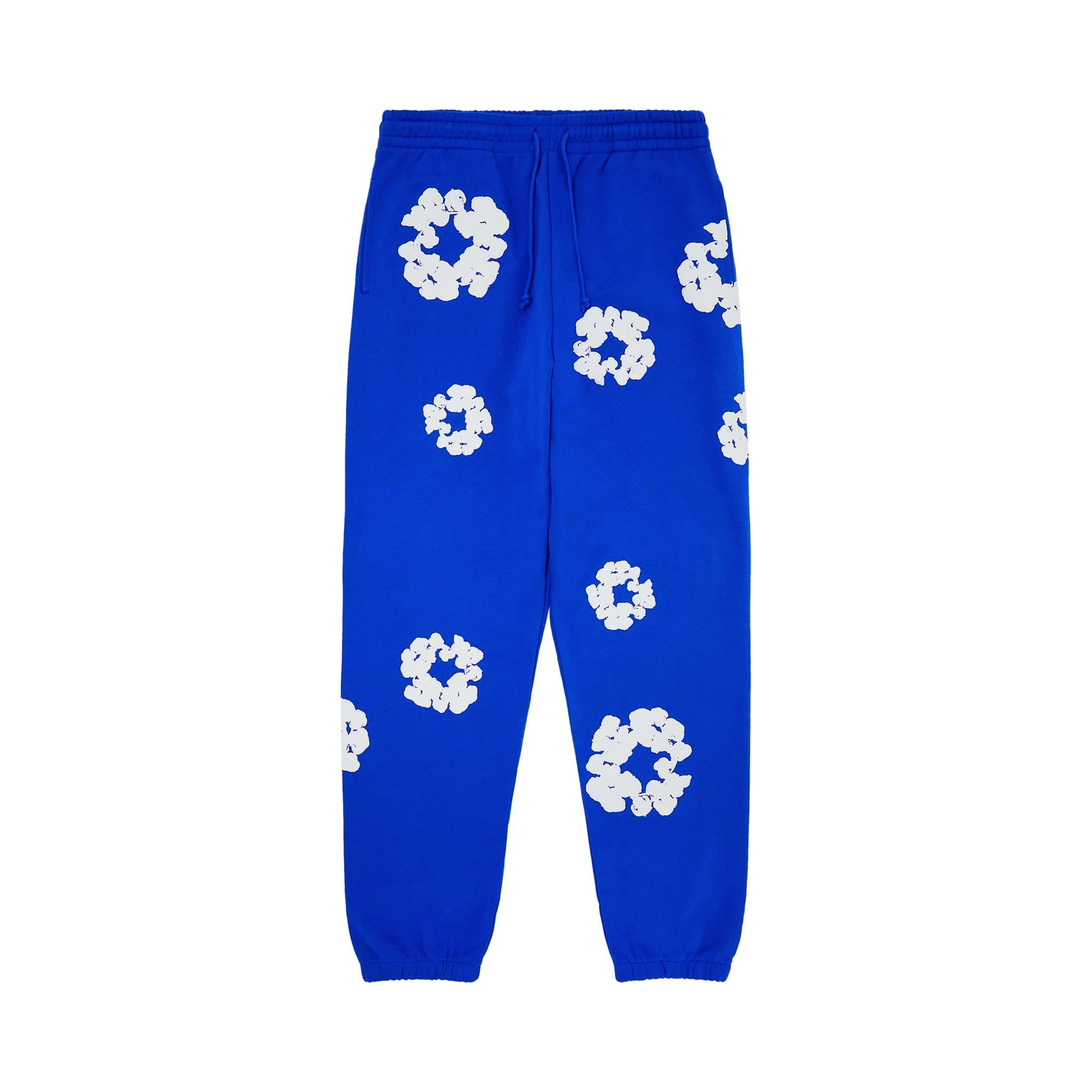 DENIM TEARS ハープンツ　ブルー Mサイズ Denim Tears The Cotton Wreath Sweatpants Royal Blue