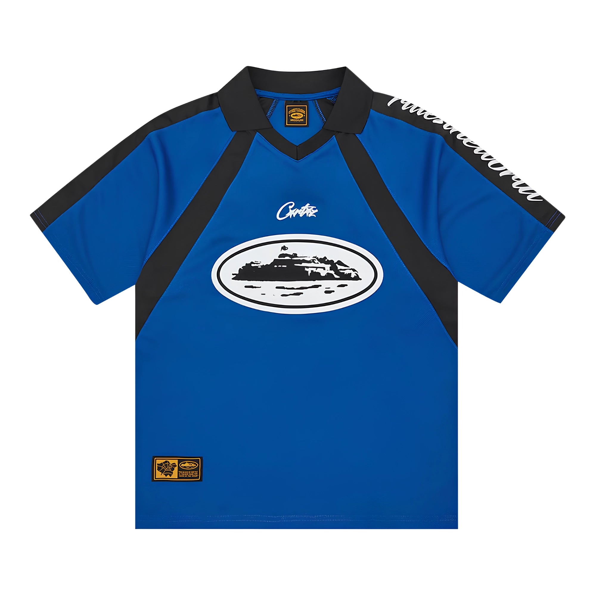 シャツ Corteiz Alcatraz Football Jersey - Blue Corteiz Alcatraz Football Jersey Blue