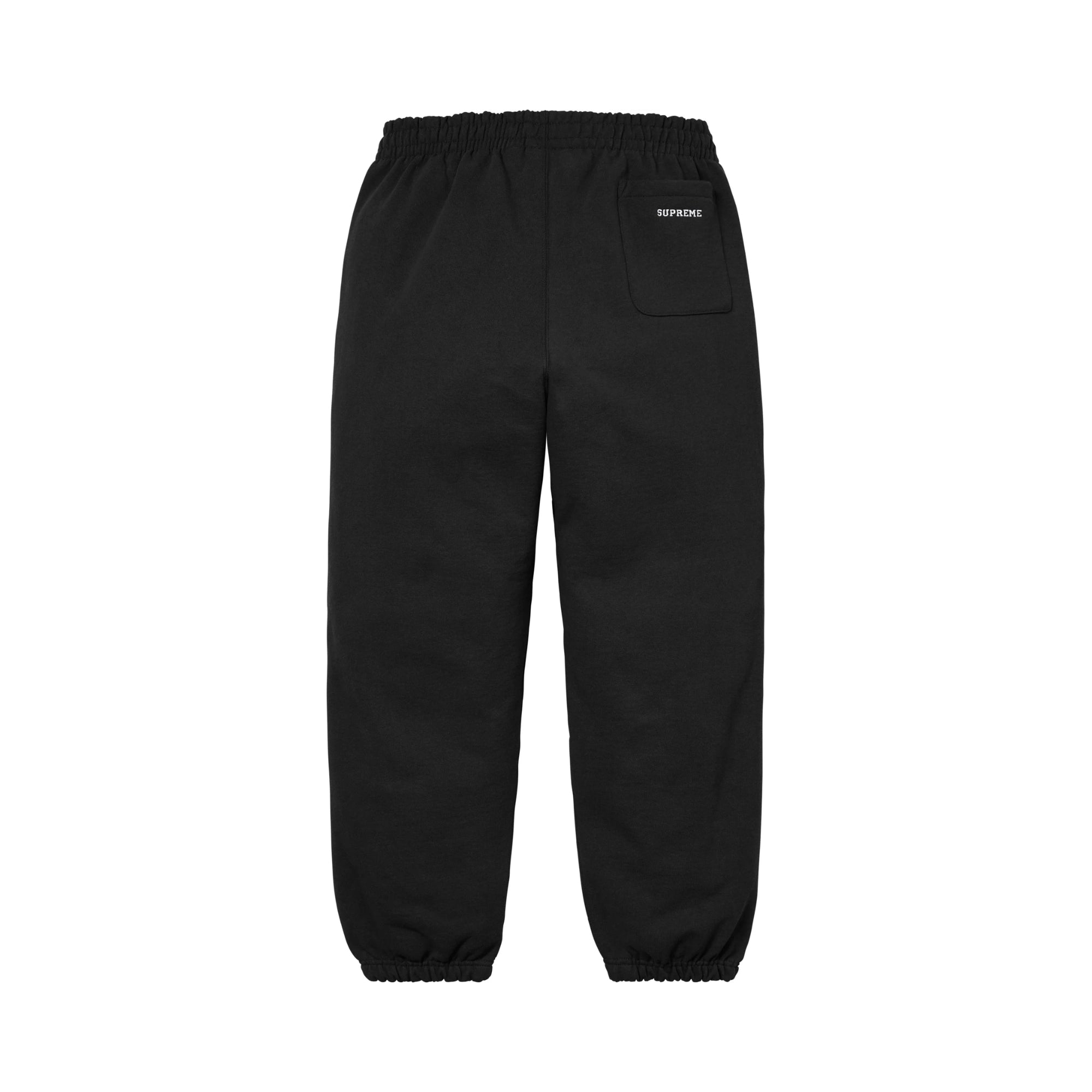 Supreme S Logo Sweatpant Black