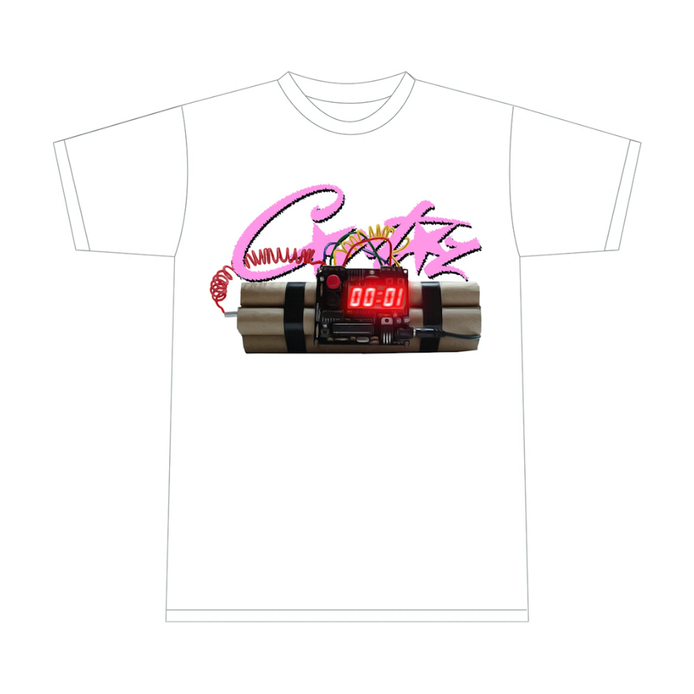 Corteiz No Time 4 Luv T shirt White
