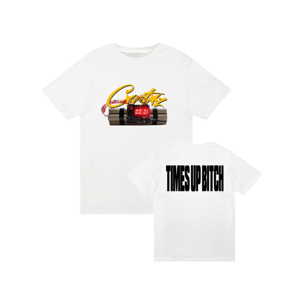 Corteiz OG Timebomb Tee White