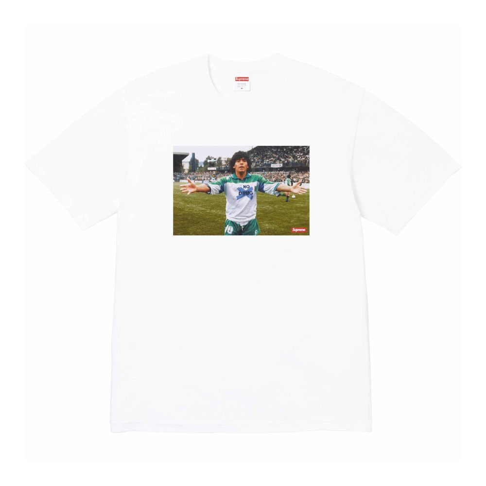 Supreme Maradona Tee White