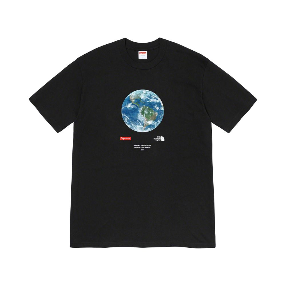 Supreme The North Face One World Tee Black