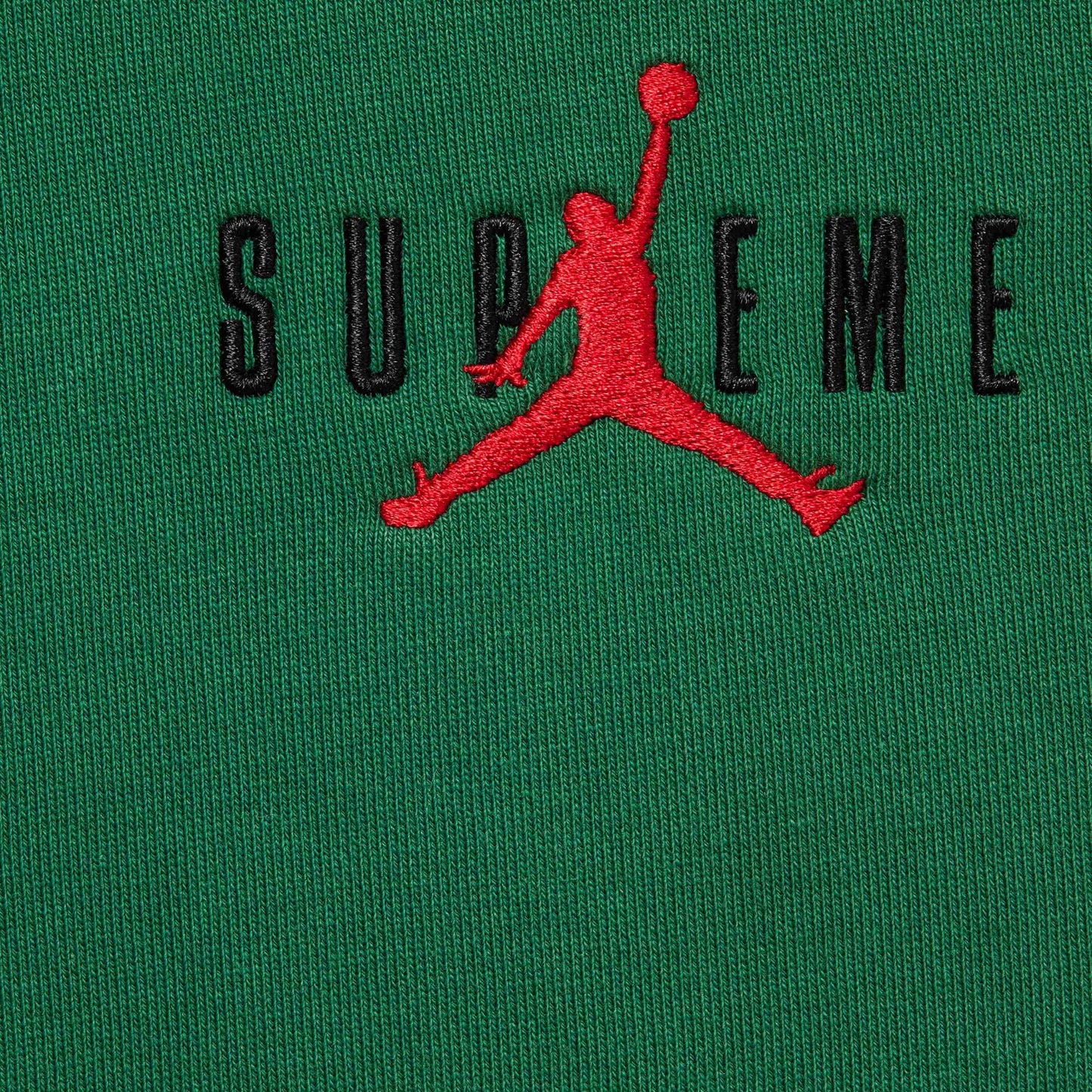 Supreme x Jordan Hooded Sweatshirt Green