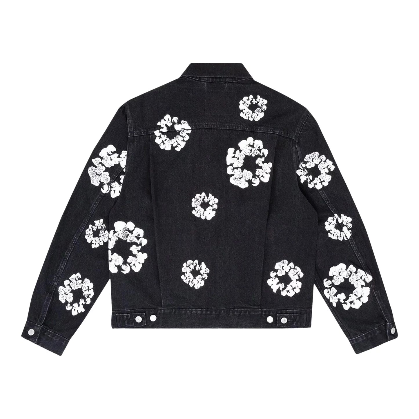 Denim Tears Type II All Over Wreath Jacket Black