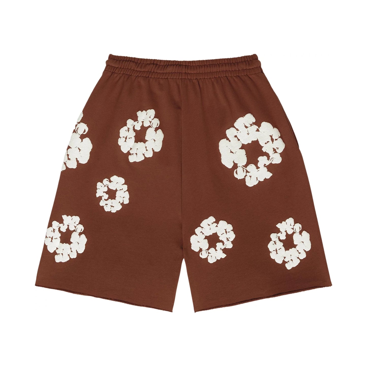 Denim Tears The Cotton Wreath Shorts Brown