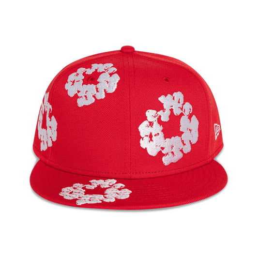 Denim Tears x New Era Cotton Wreath 59/50 Red