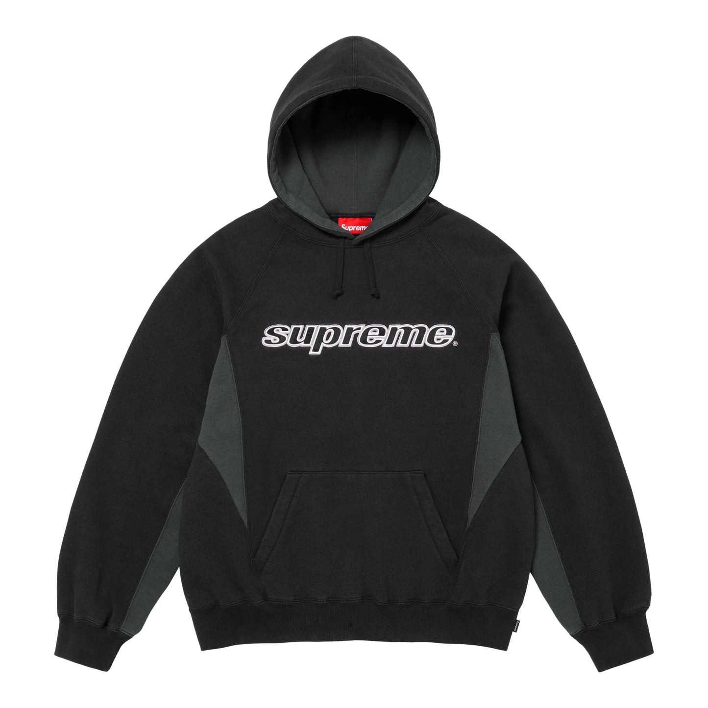 Supreme Division Hooded Sweatshirt Black