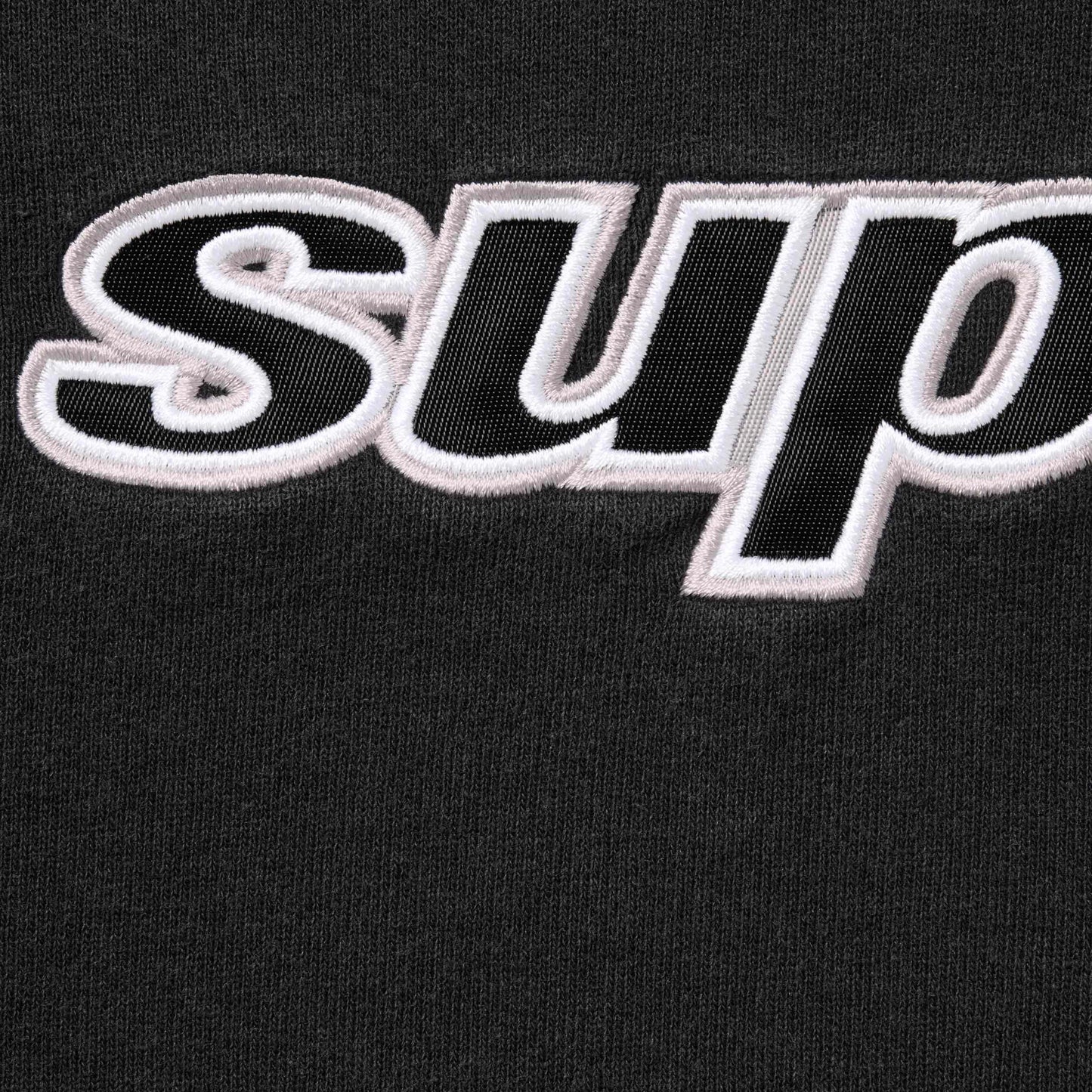 Supreme Division Hooded Sweatshirt Black