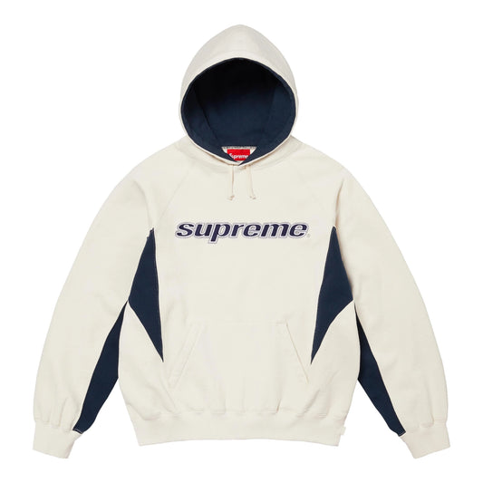 Supreme Division Hooded Sweatshirt Natural