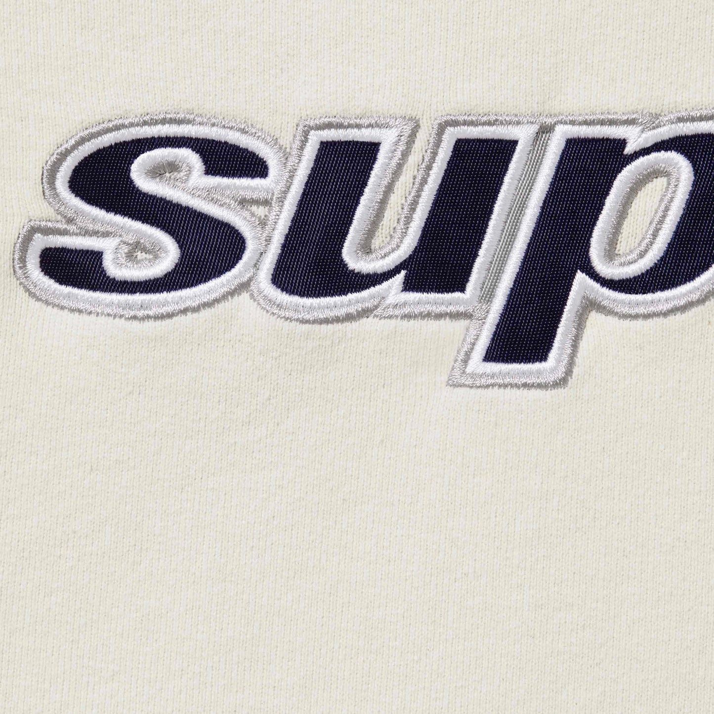 Supreme Division Hooded Sweatshirt Natural