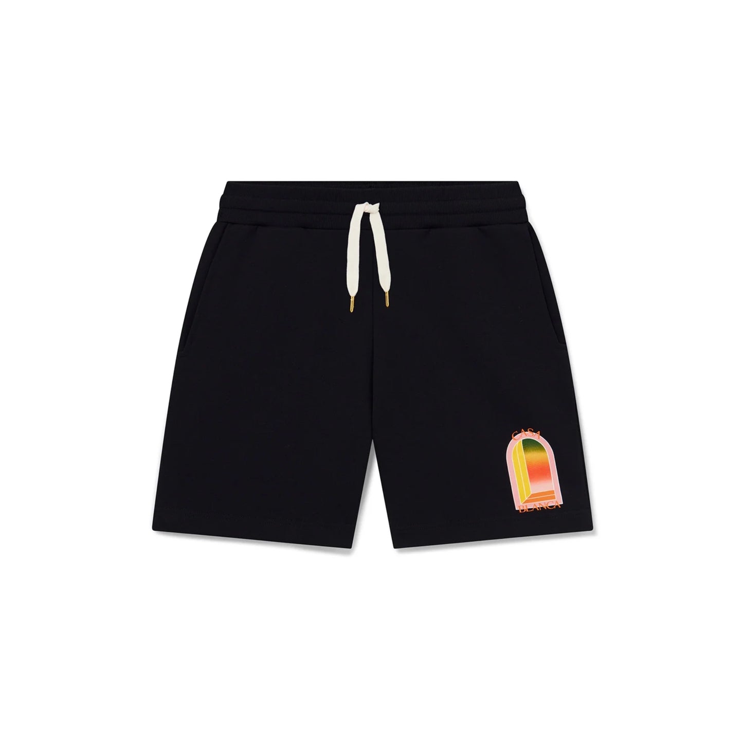 Casablanca Gradient L'Arche Sweatshorts Black