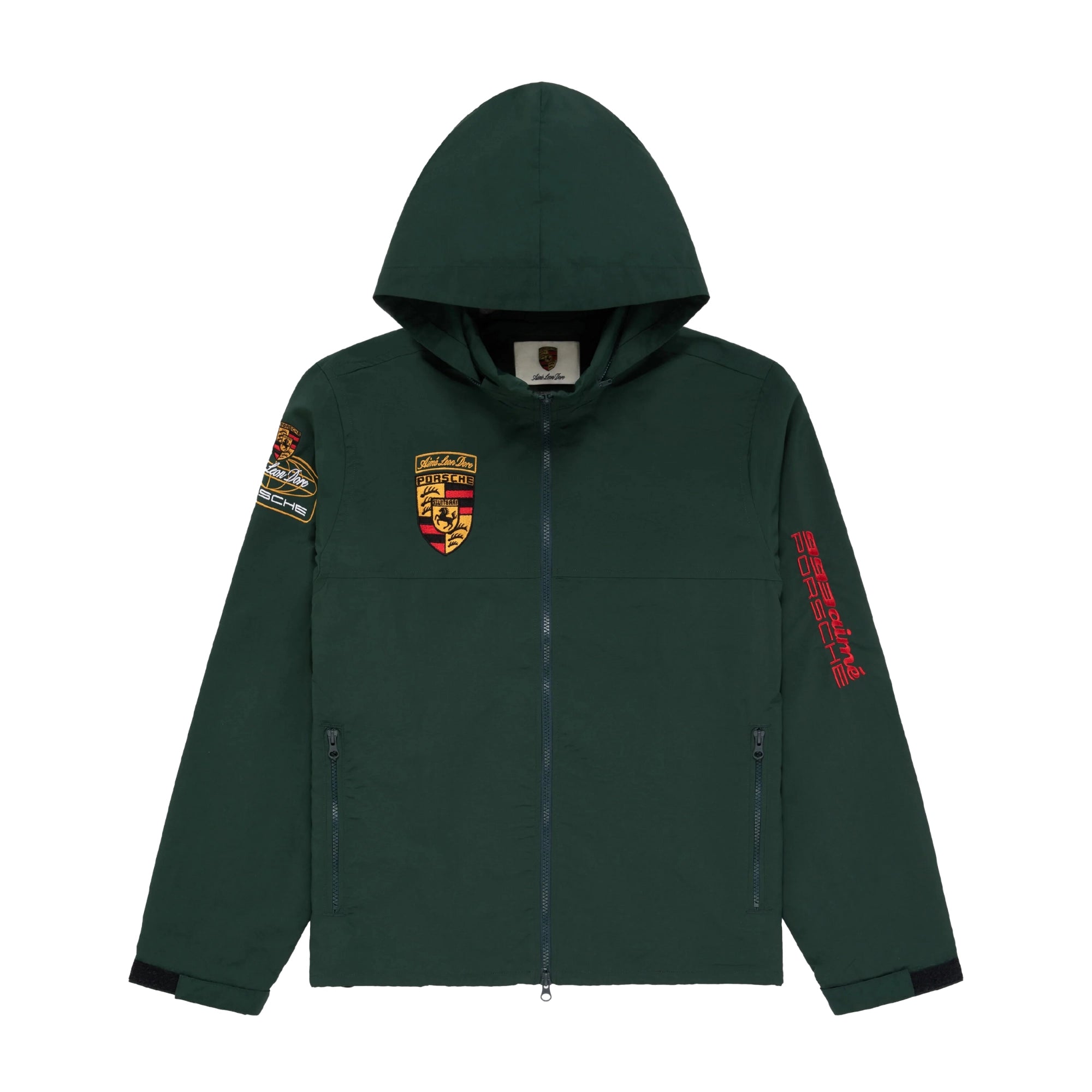 Aimé Leon Dore x Porsche 993 Turbo Nylon Track Jacket Green Aimé Leon Dore x Porsche 993 Turbo Nylon Track Jacket Green