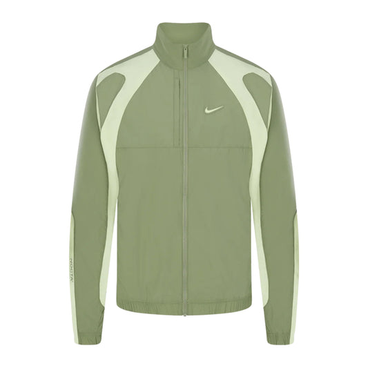 Nike x NOCTA Northstar Nylon Track Jacket Oil Green/Light Liquid Lime