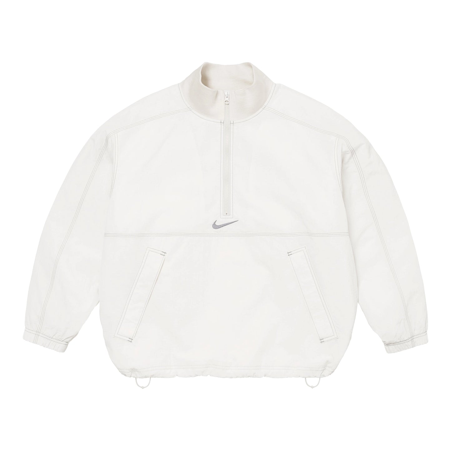 Supreme x Nike Ripstop Pullover White