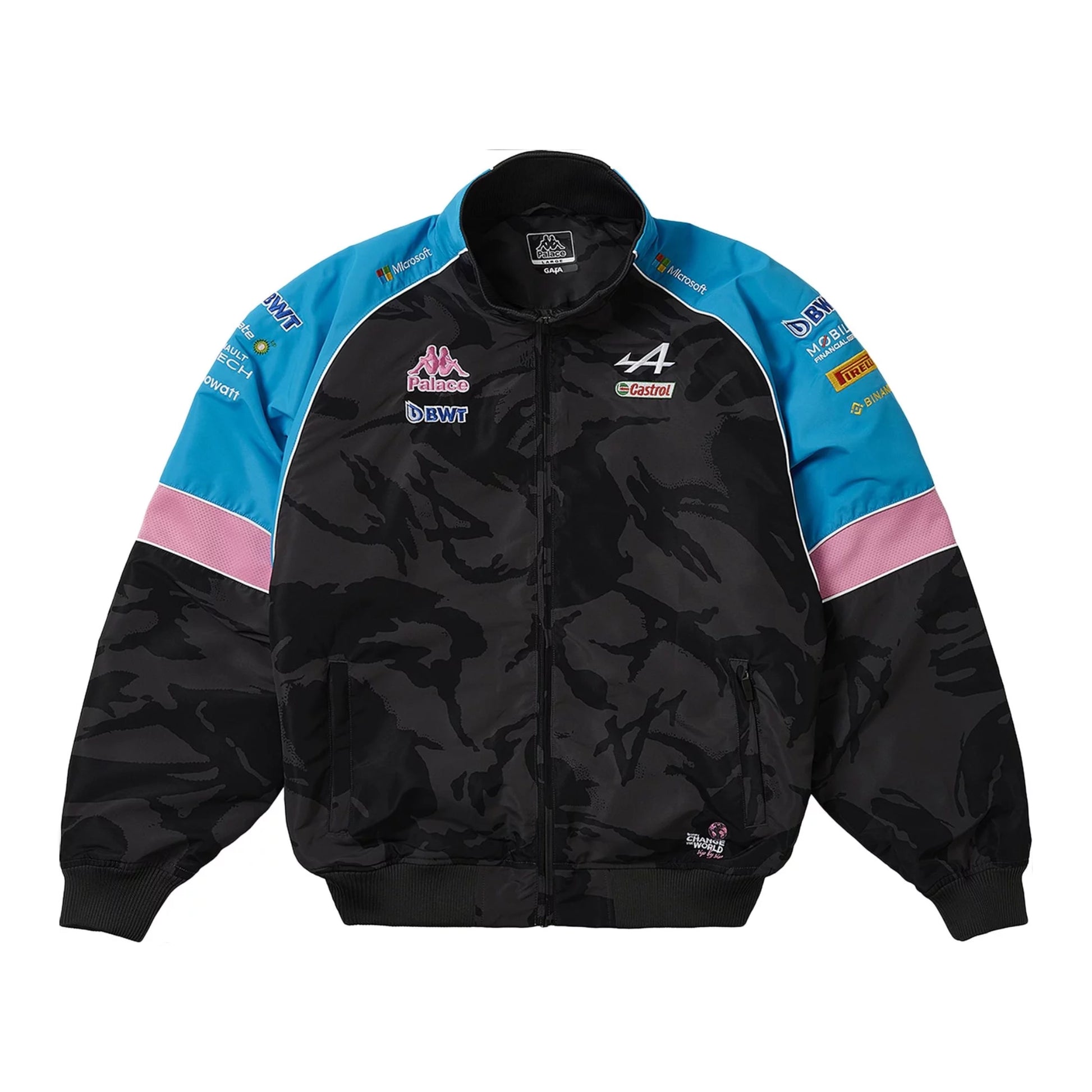 Palace x Kappa For Alpine Tracksuit Top Night Desert Camo Macan Story