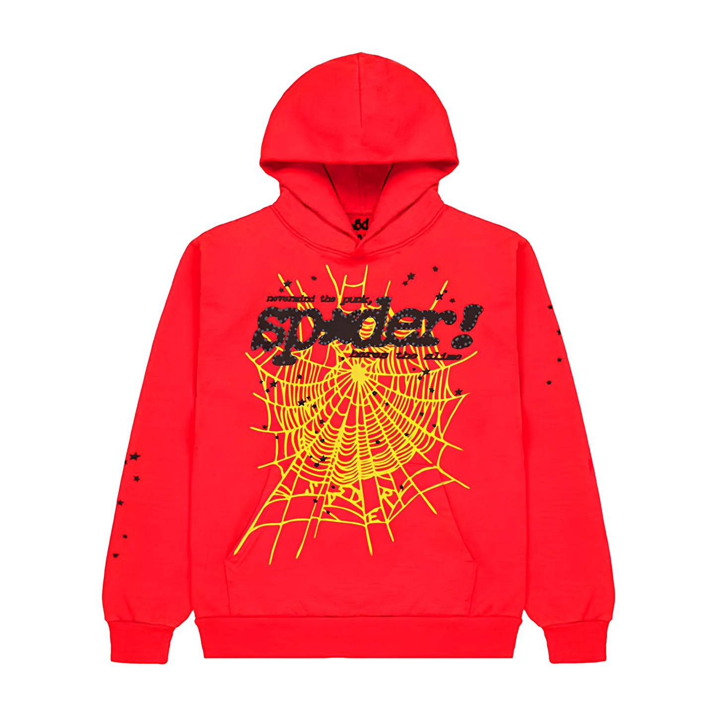 Sp5der P*NK V2 Hoodie Red