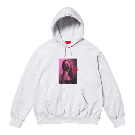 Supreme Kate Moss Hooded Sweatshirt Ash Grey