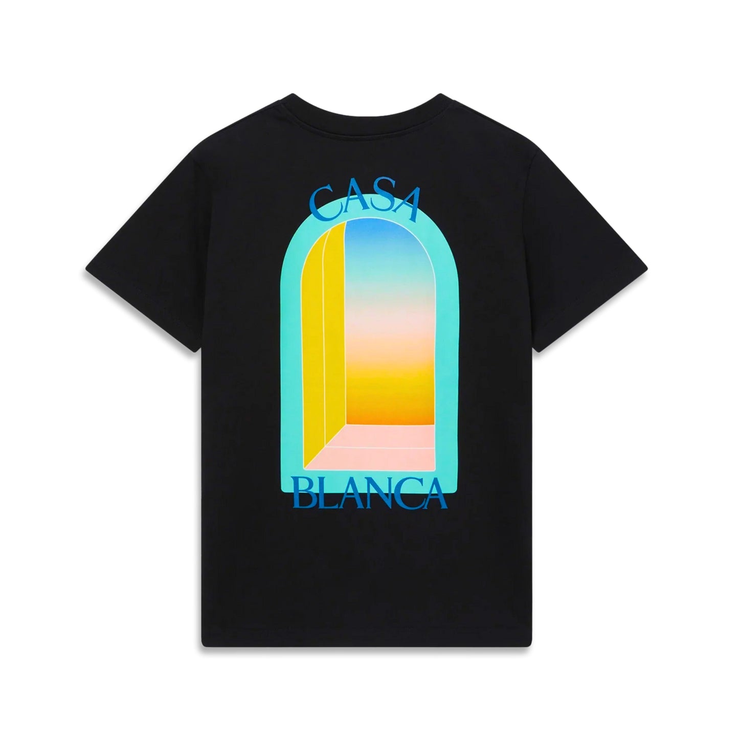 Casablanca L'Arc Colored Black T-Shirt