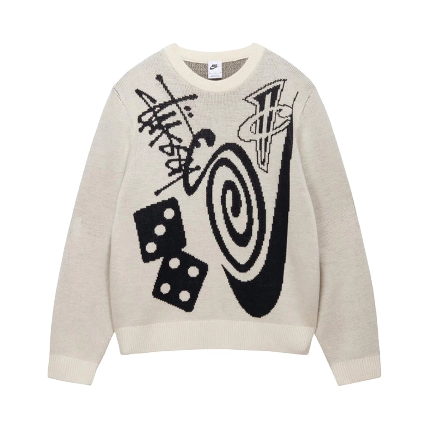 Nike x Stussy Knit Sweater Natural