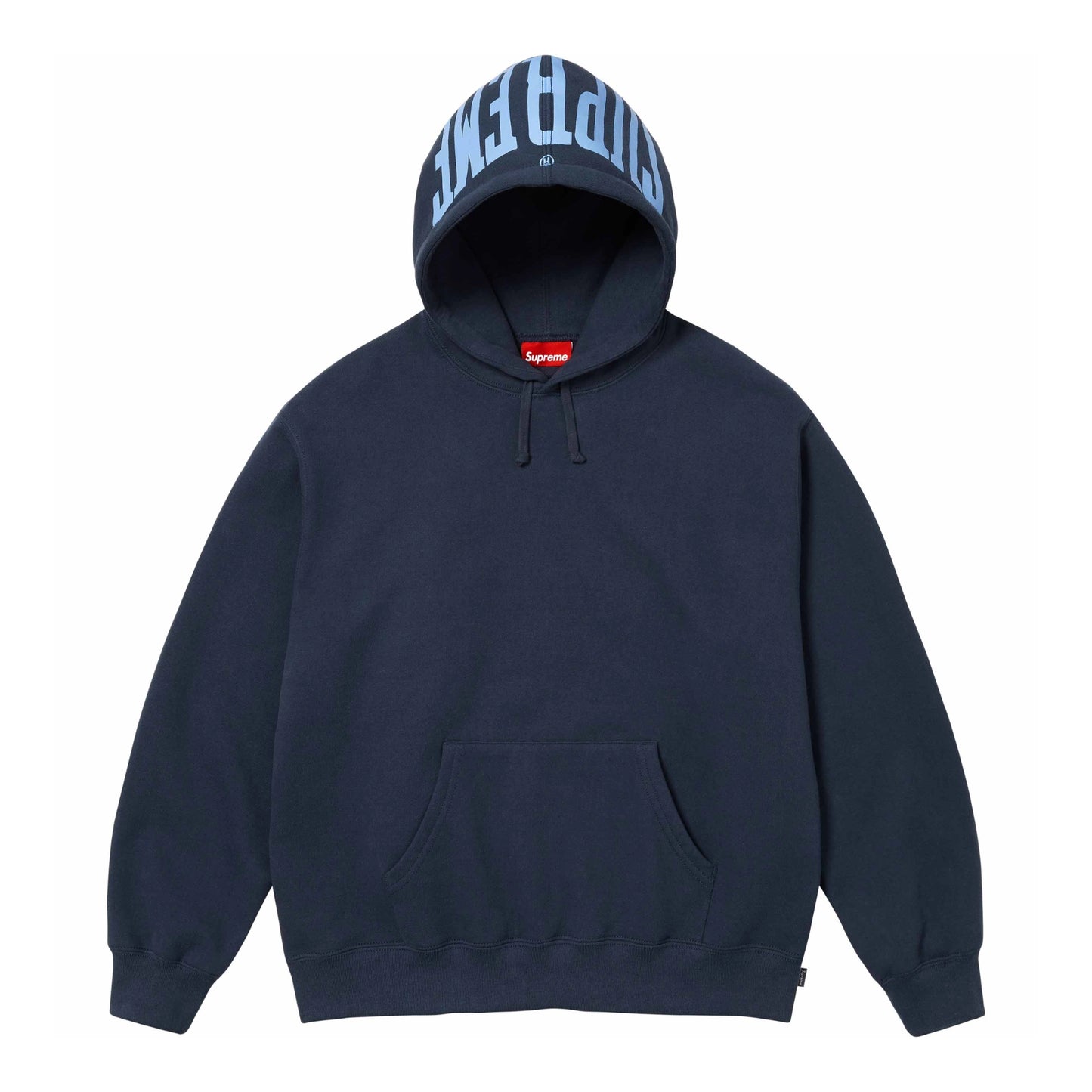 Supreme Warm Up Hooded Sweatshirt Navy